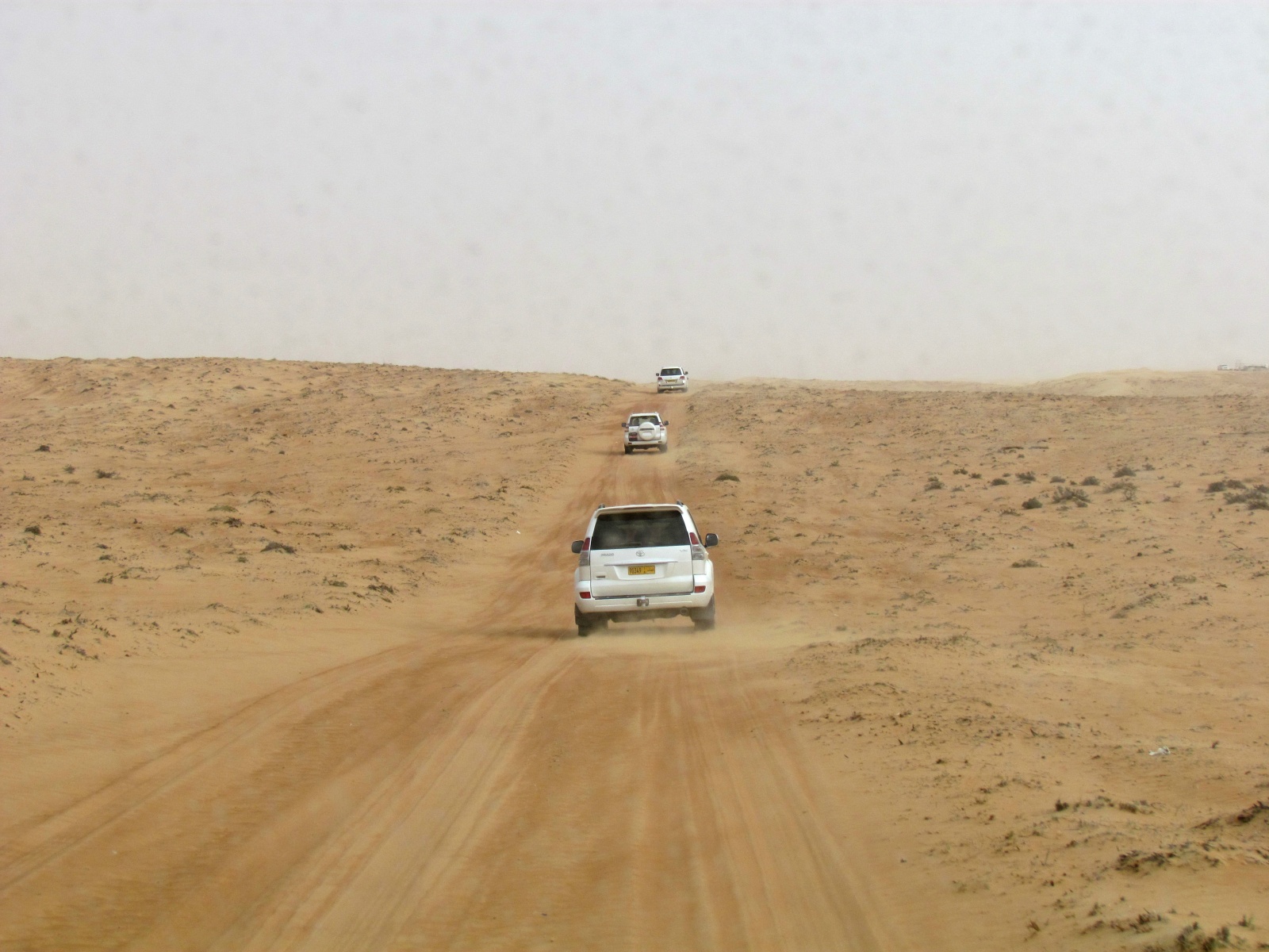 Wahiba Sands desert - Driving