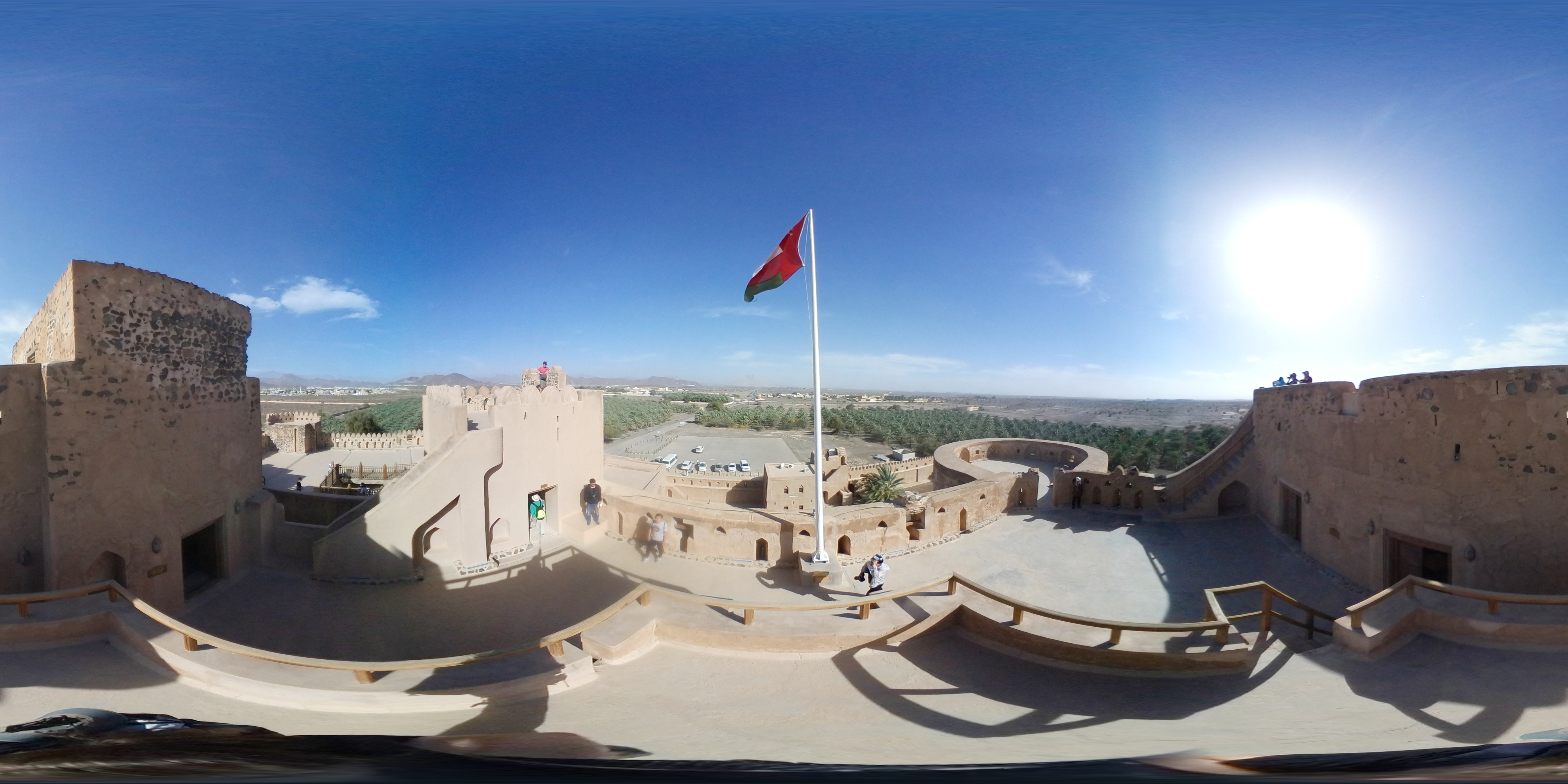 Jabreen castle - 360° panorama