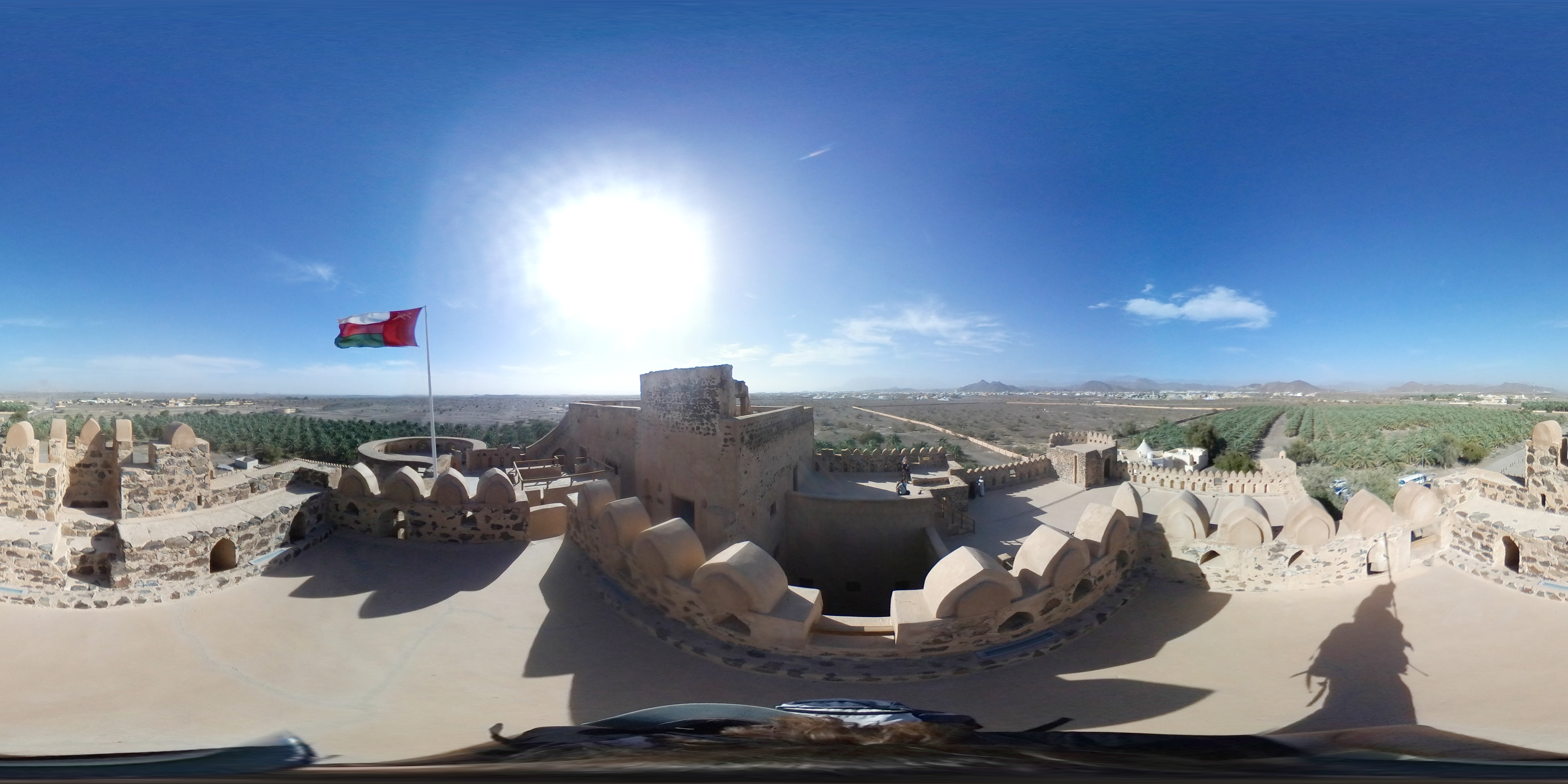 Jabreen castle - 360° panorama