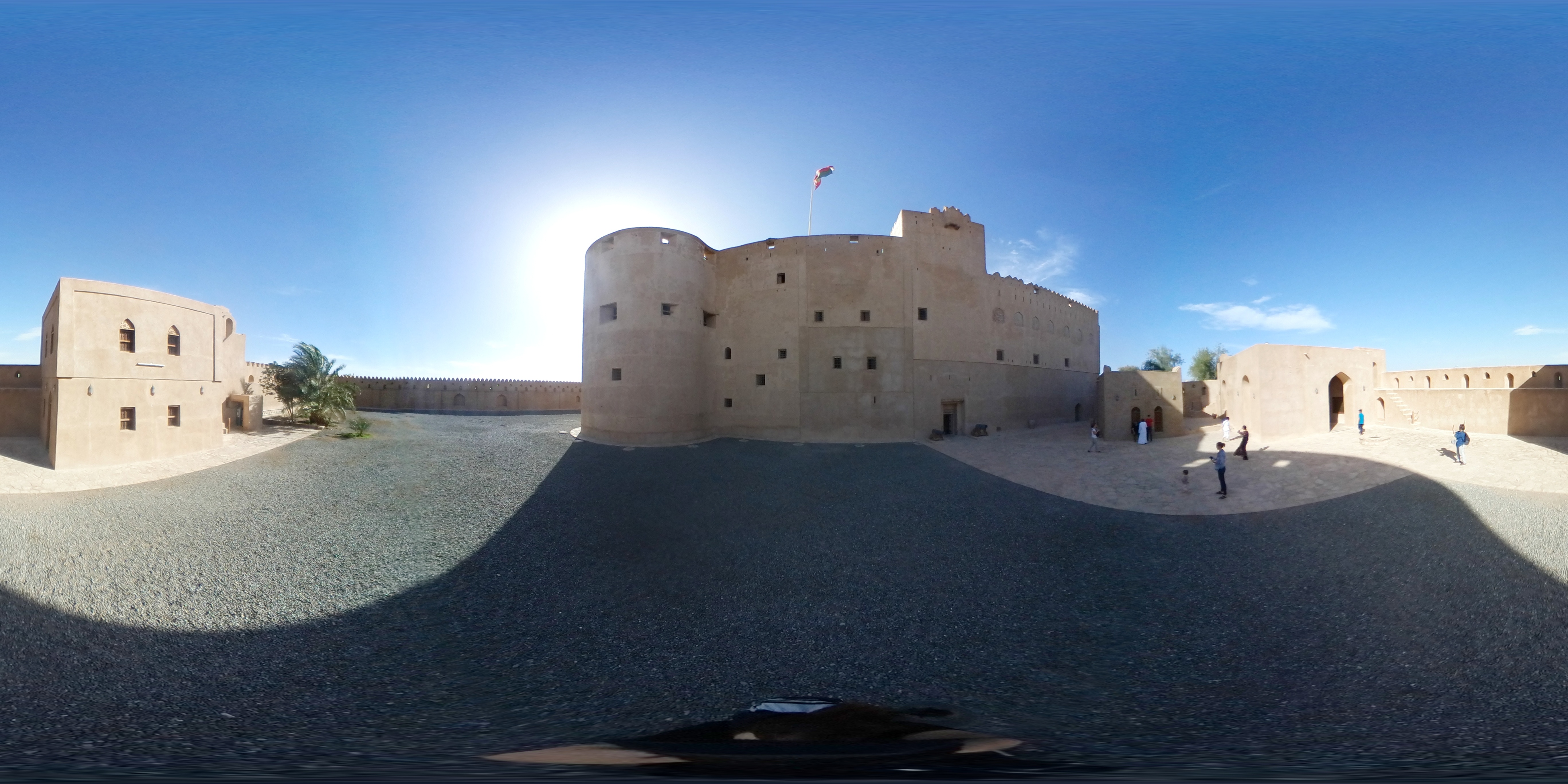 Jabreen castle - 360° panorama