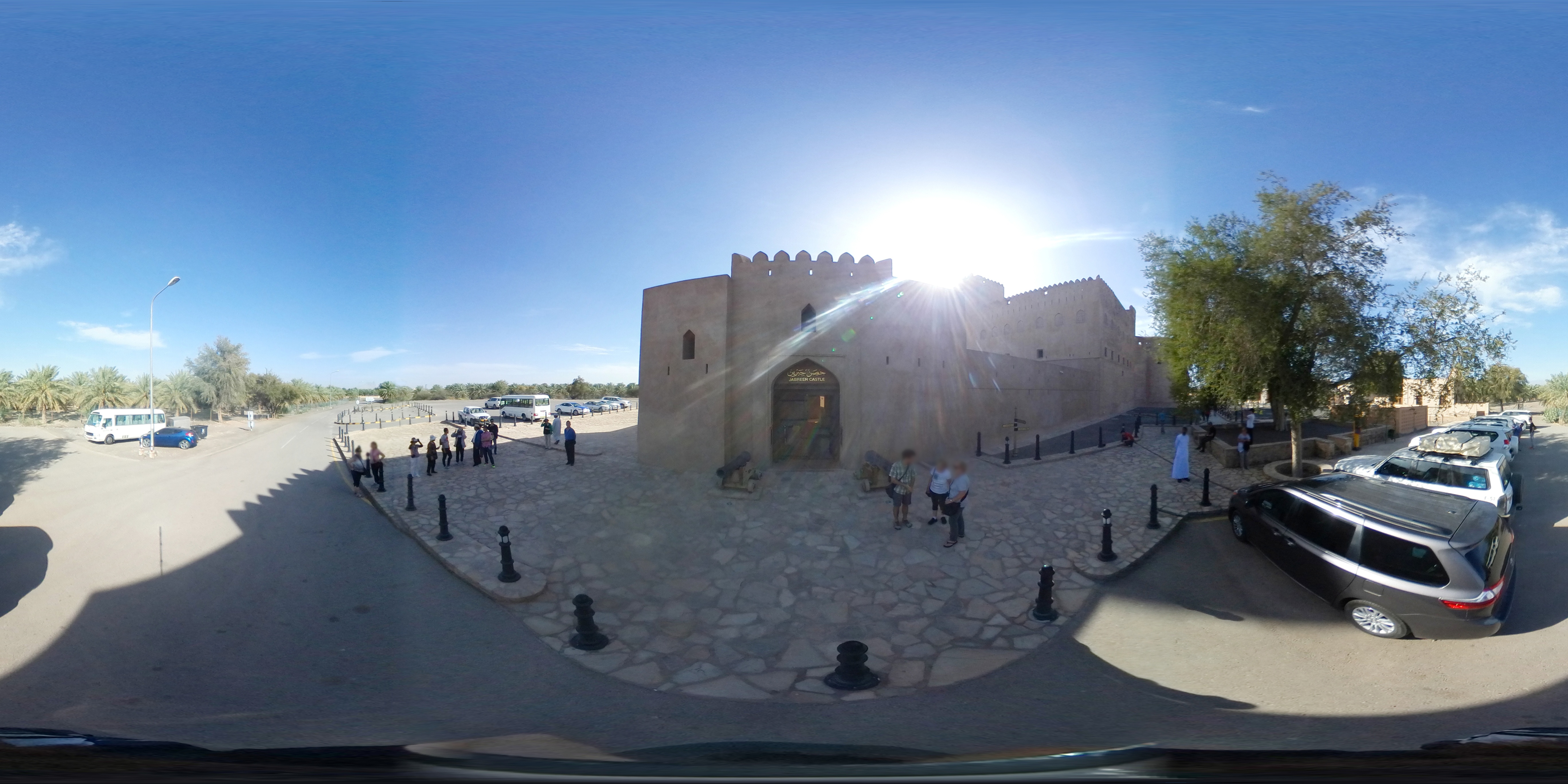 Jabreen castle - 360° panorama