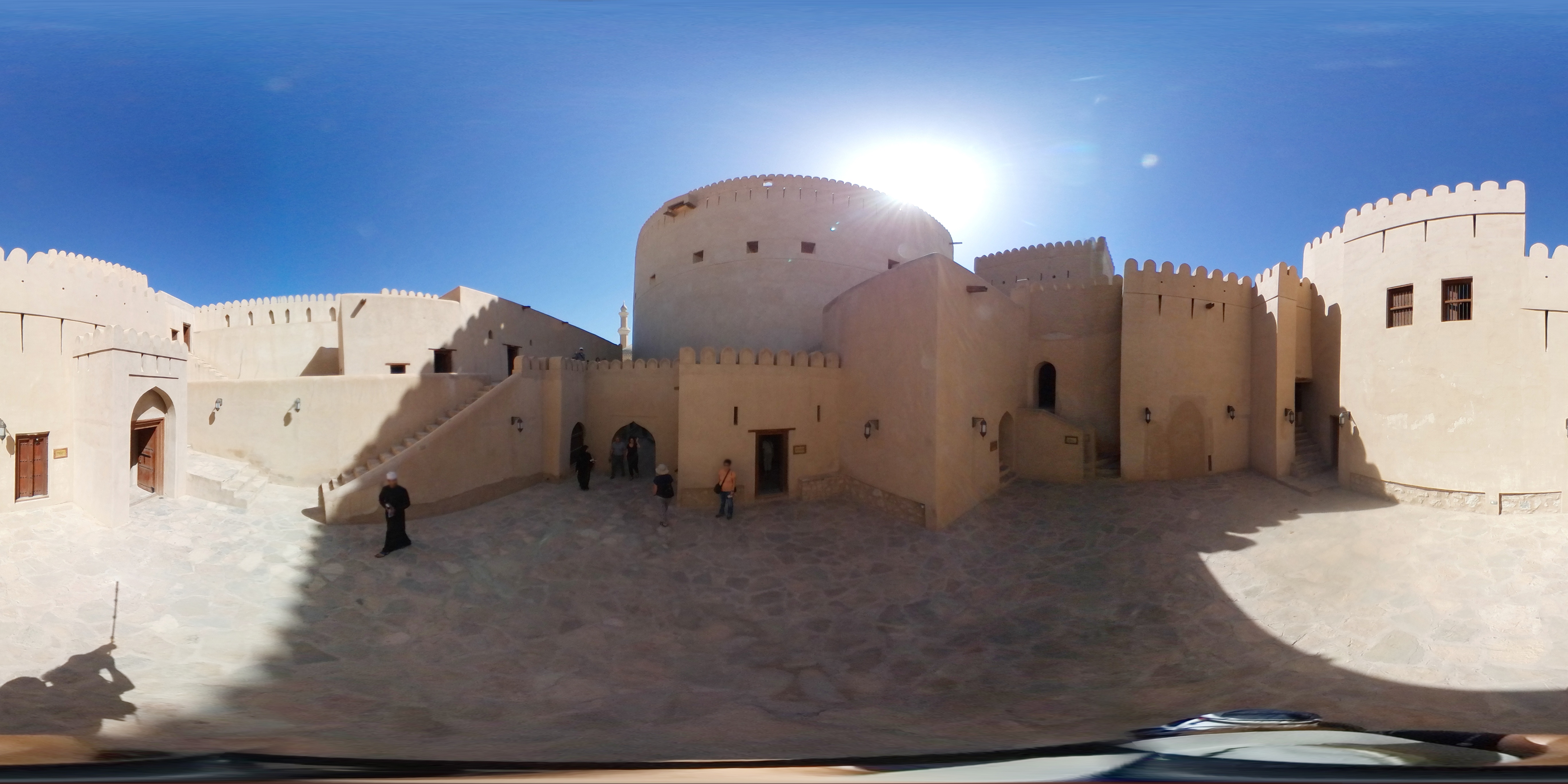 Nizwa - Fort - 360° panorama
