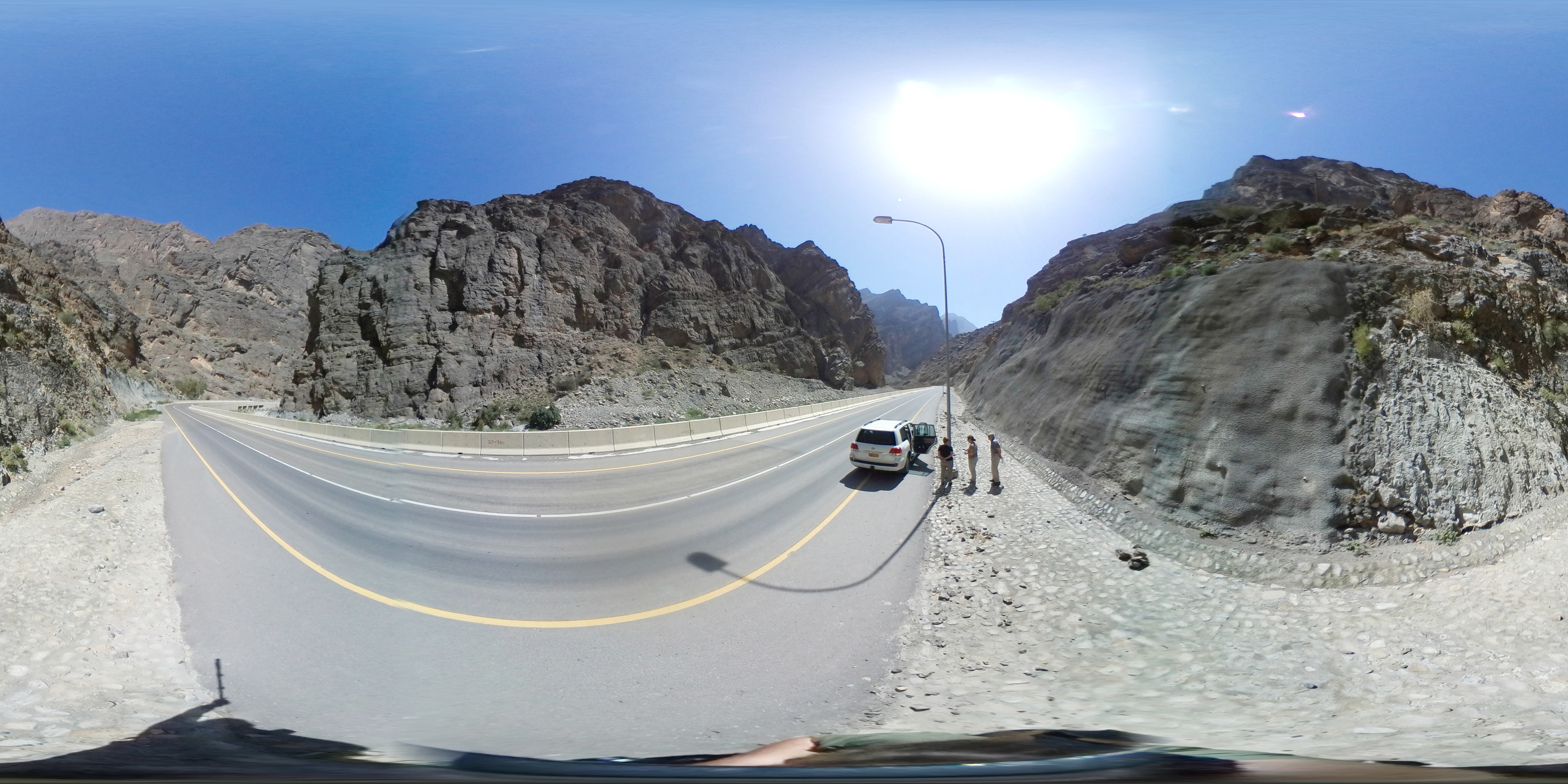 Wadi Bani Awf - 360° panorama