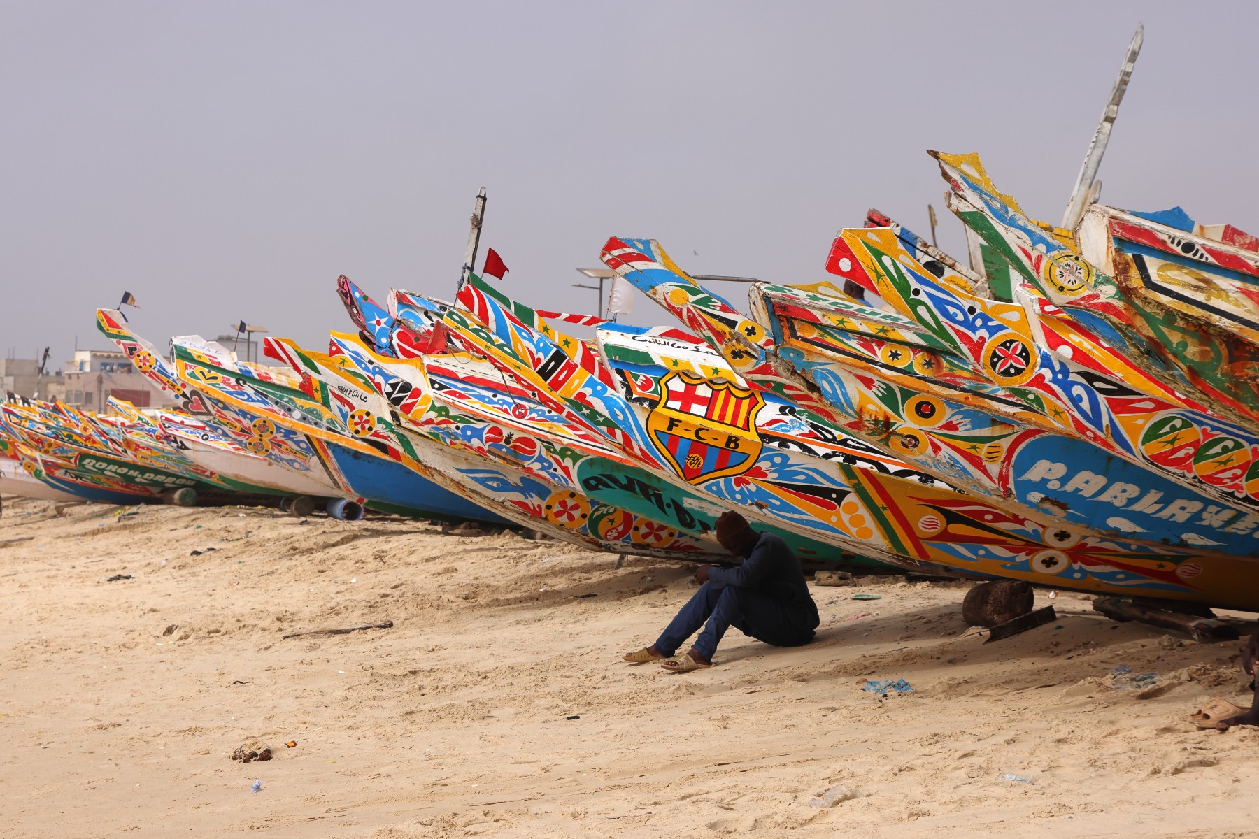 Kayar - Fishing village - Boats
