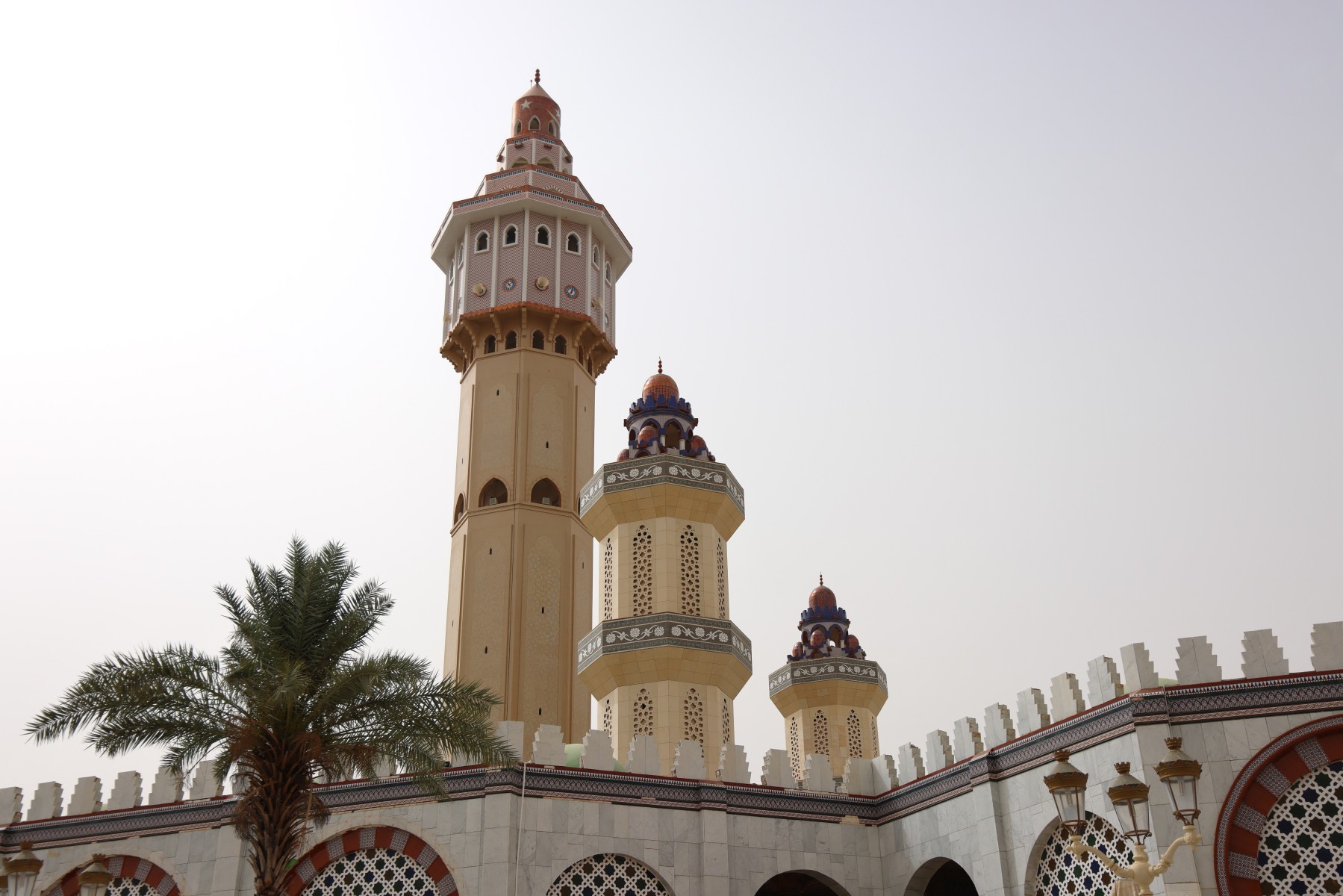Touba - Great Mosque of Touba - Minarets