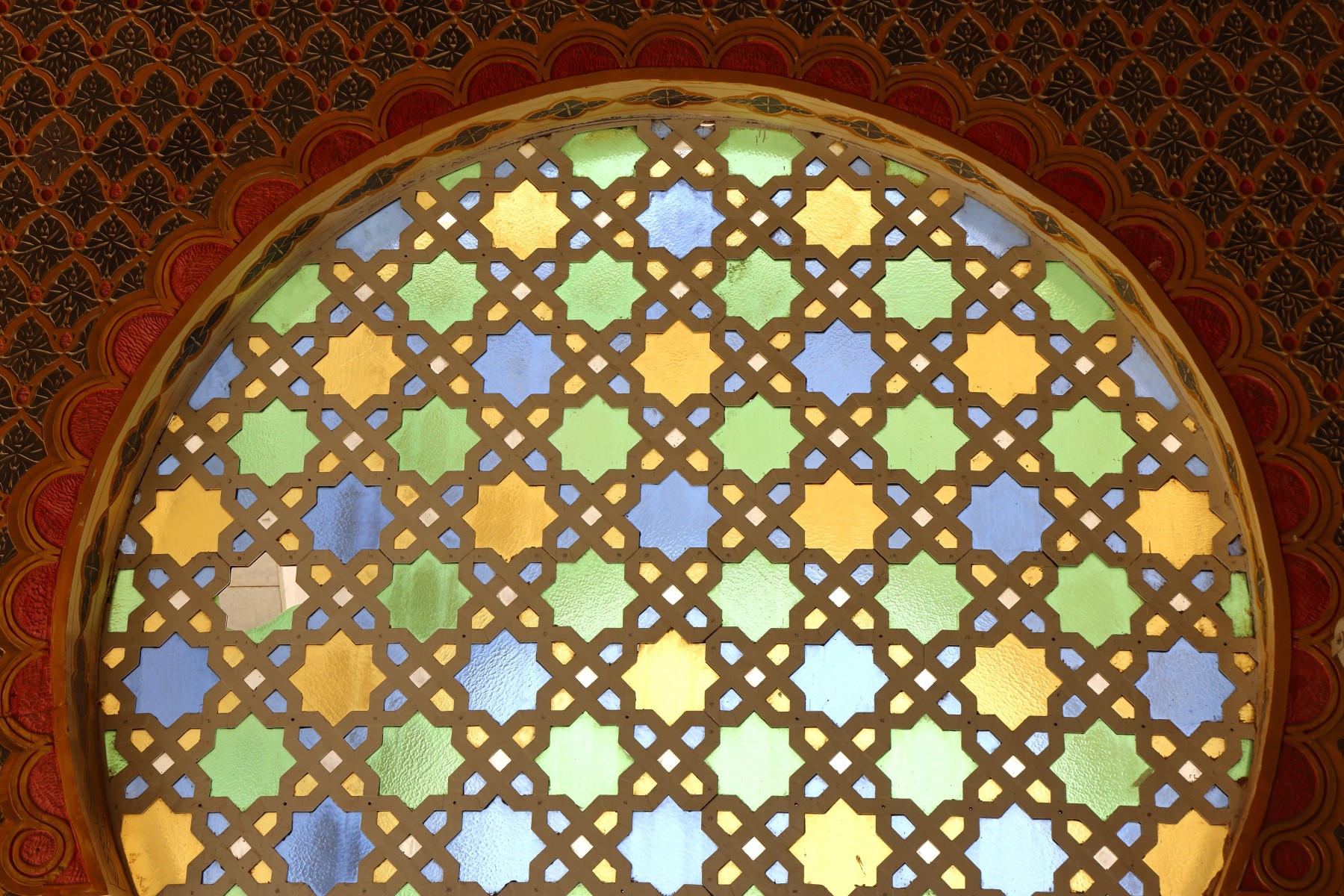 Touba - Great Mosque of Touba - Window