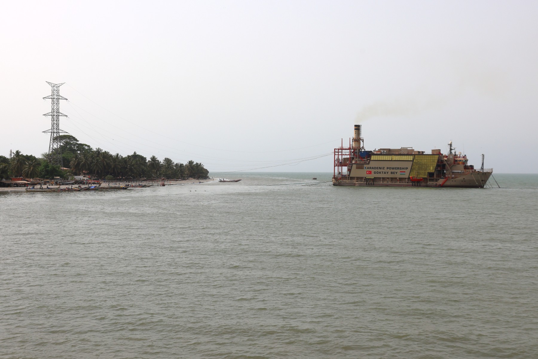 Banjul - Floating power plant