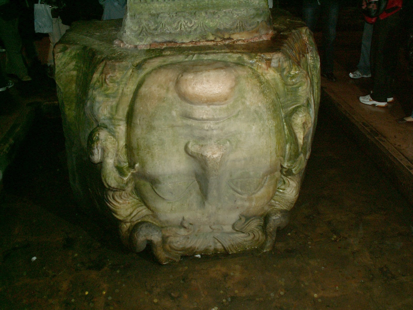 Istanbul - Basilica Cistern - Medusa Column