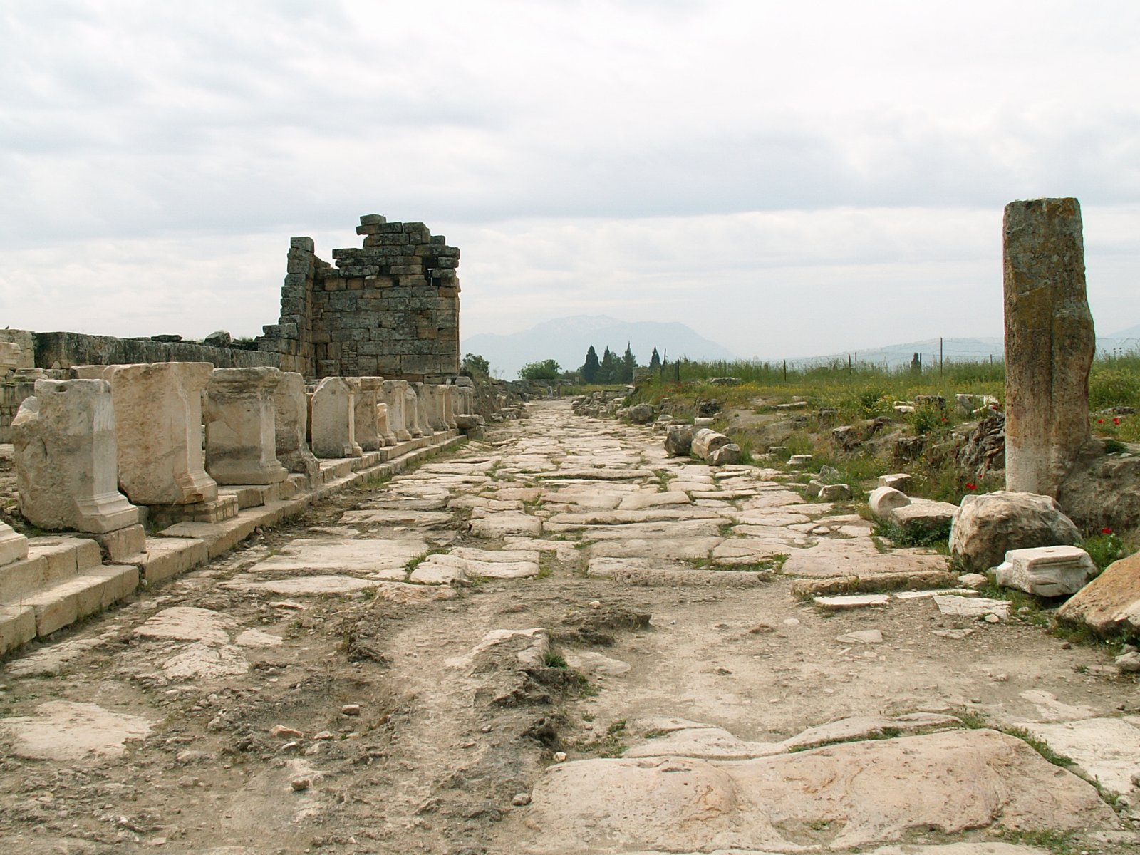 Pamukkale - Hierapolis - Frontinus Street