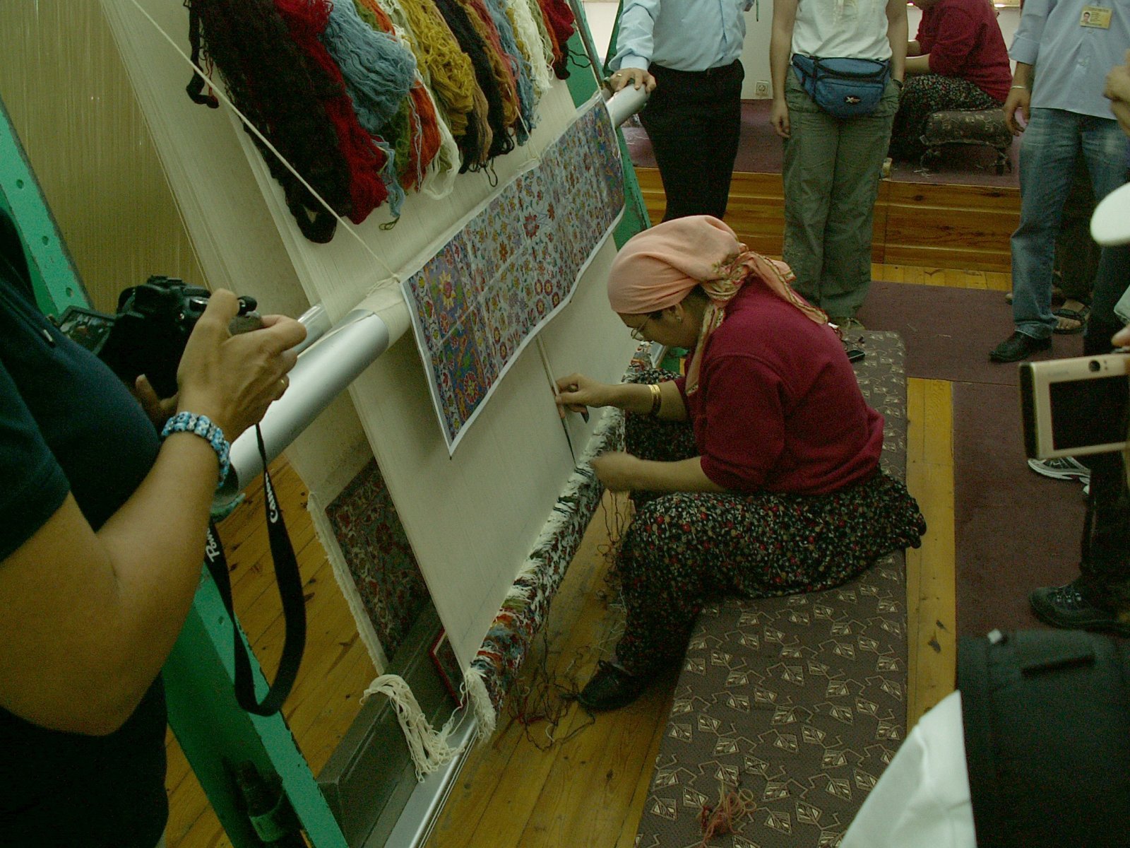 Cappadocia - Making a carpet