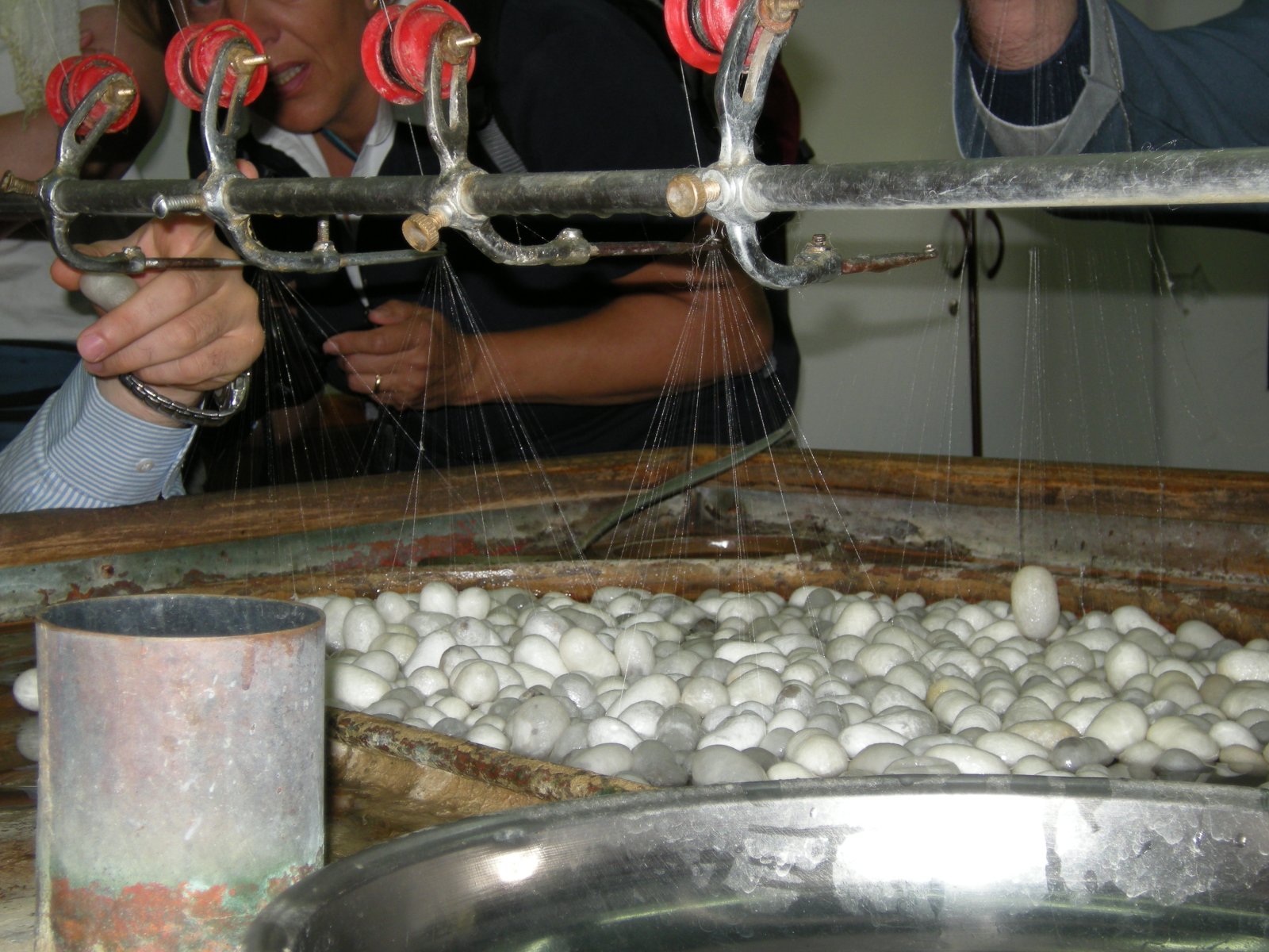 Cappadocia - Making silk threads