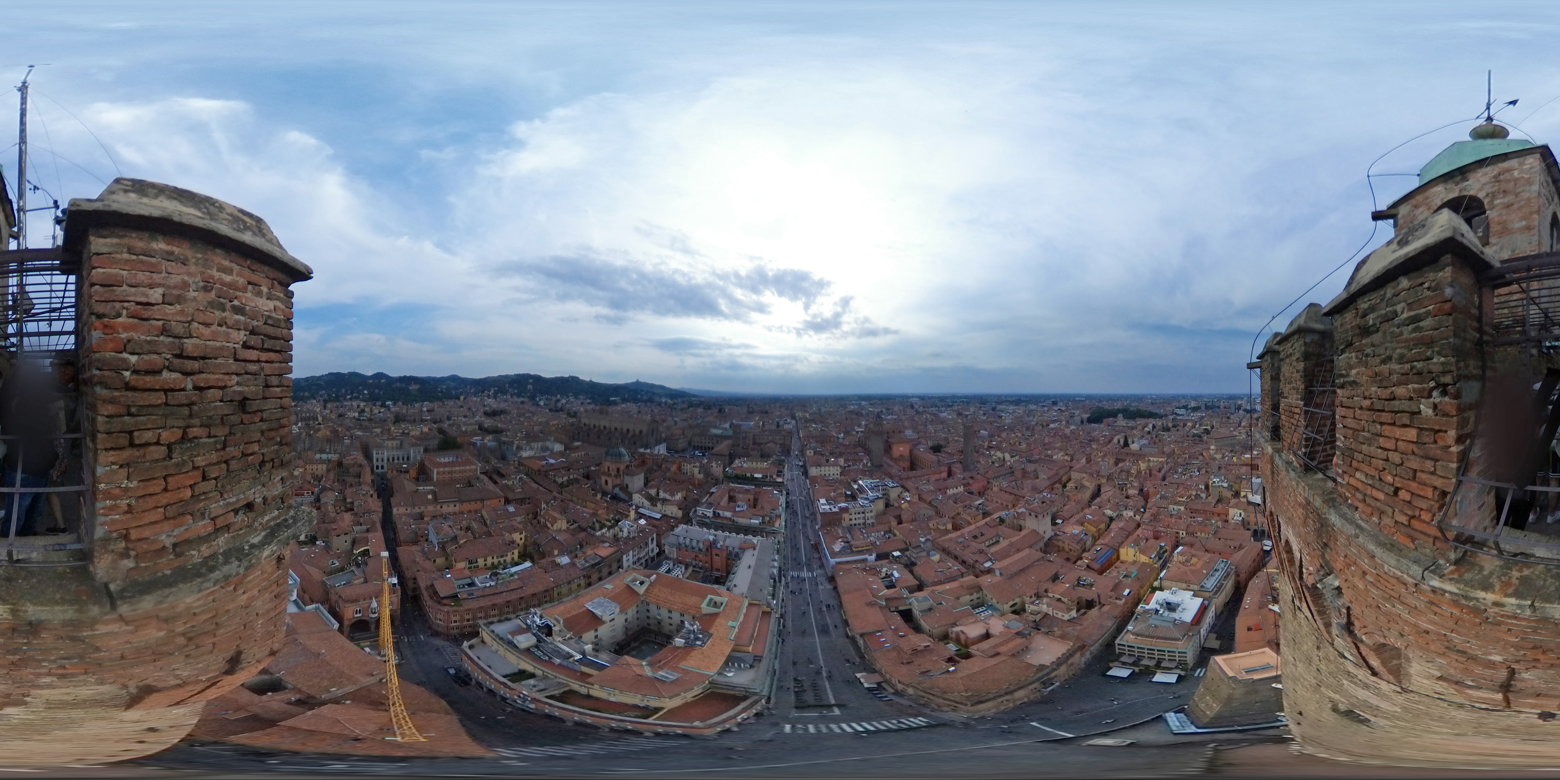 Bologna - Le due Torri - Asinelli - 360 panorama