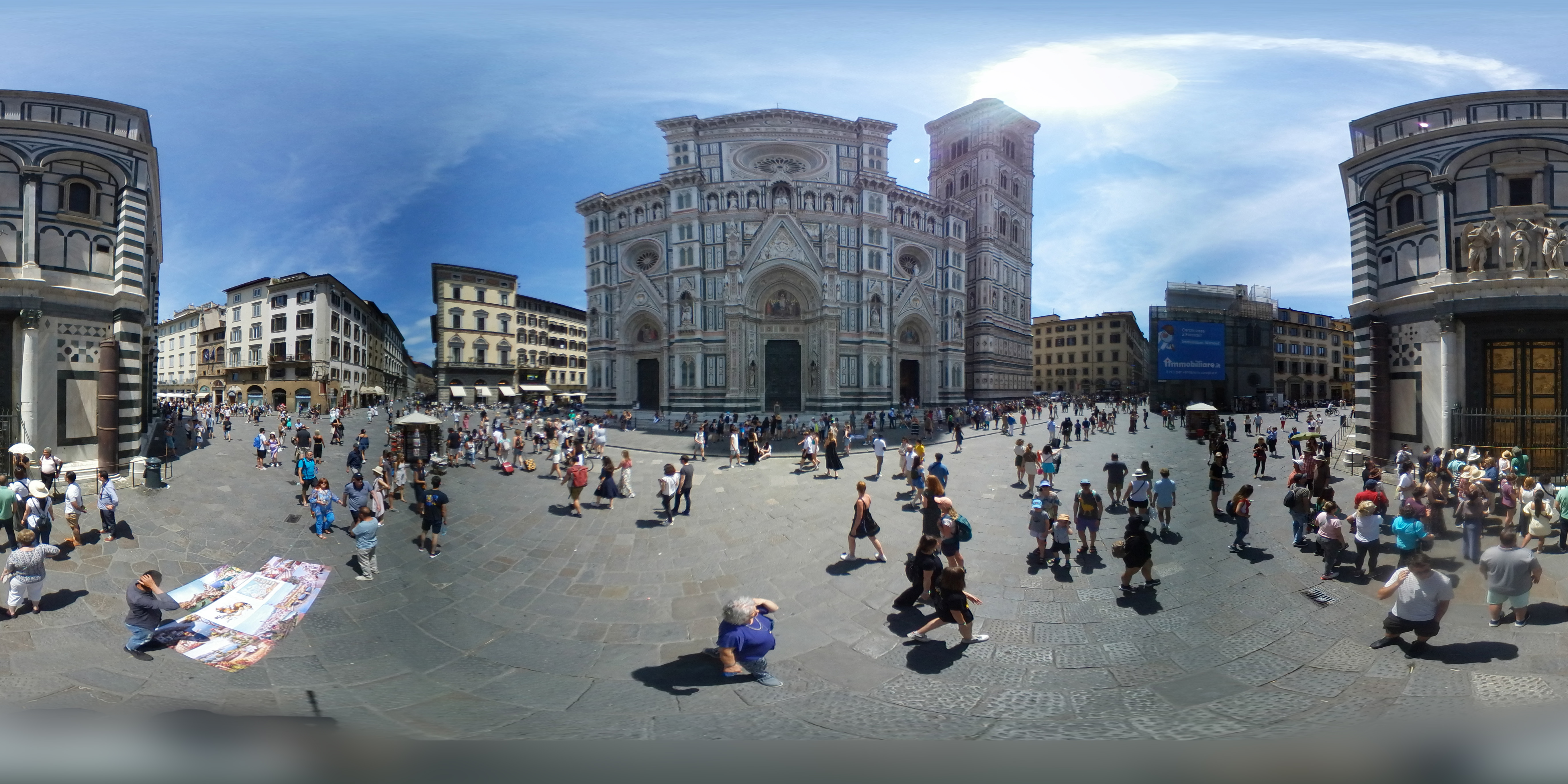 Firenze - Piazza del Duomo - 360 panorama