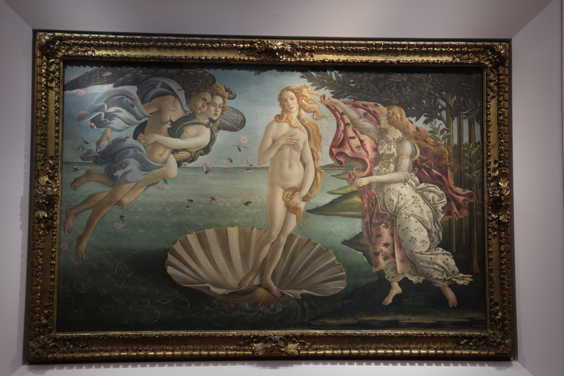 Firenze - Uffizi Gallery - The birth of Venus by Sandro Botticelli