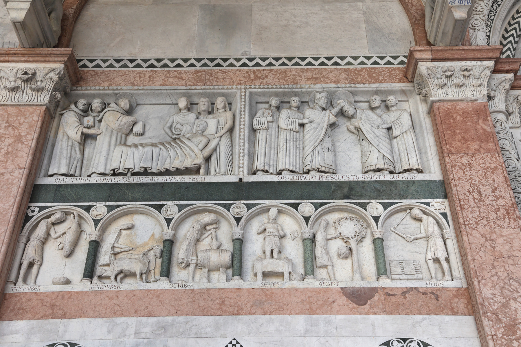 Lucca - Cattedrale di San Martino - Relief
