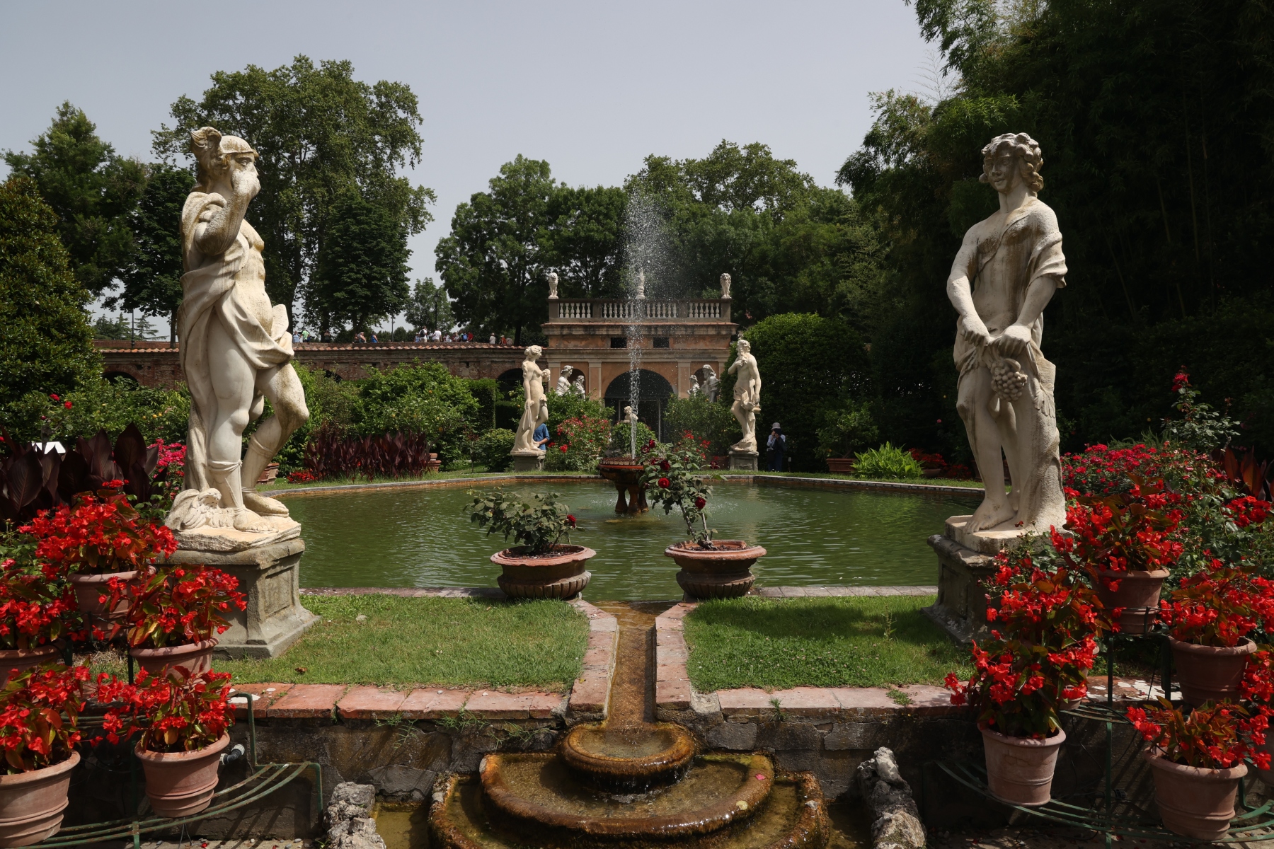 Lucca - Giardini di palazzo Pfanner
