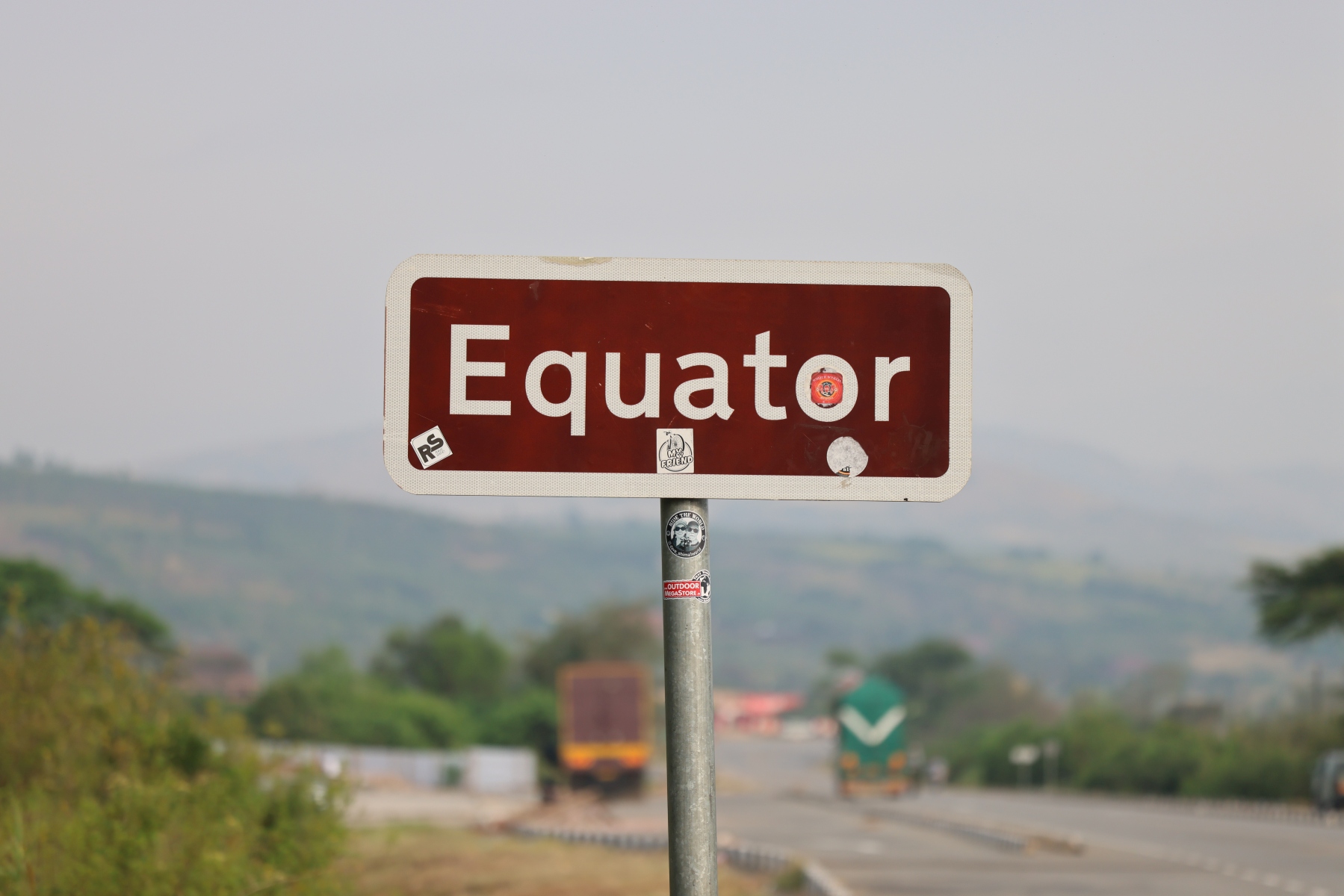 Uganda - Near Kikorongo - Equator