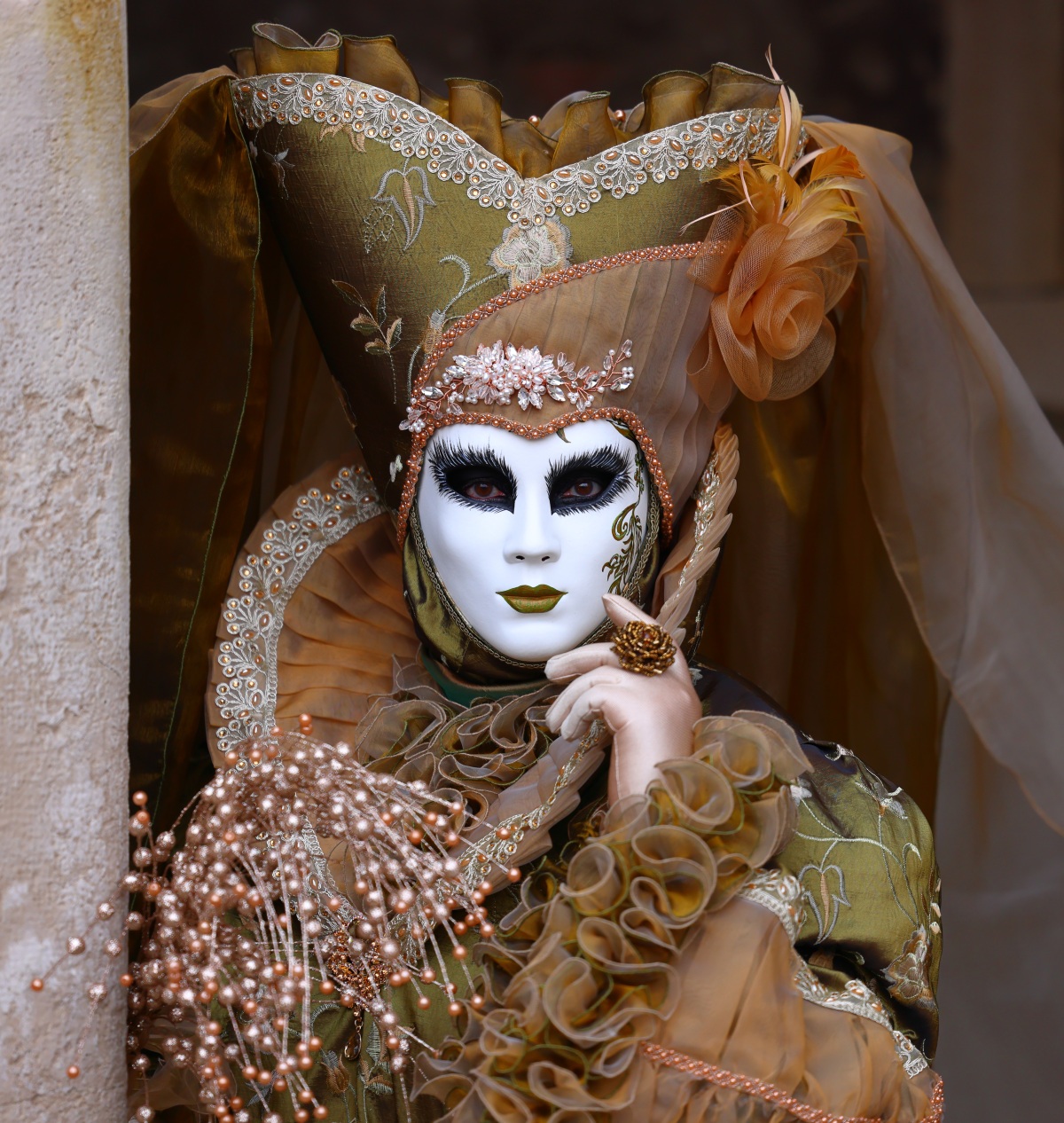 Arsenale - Olive mask