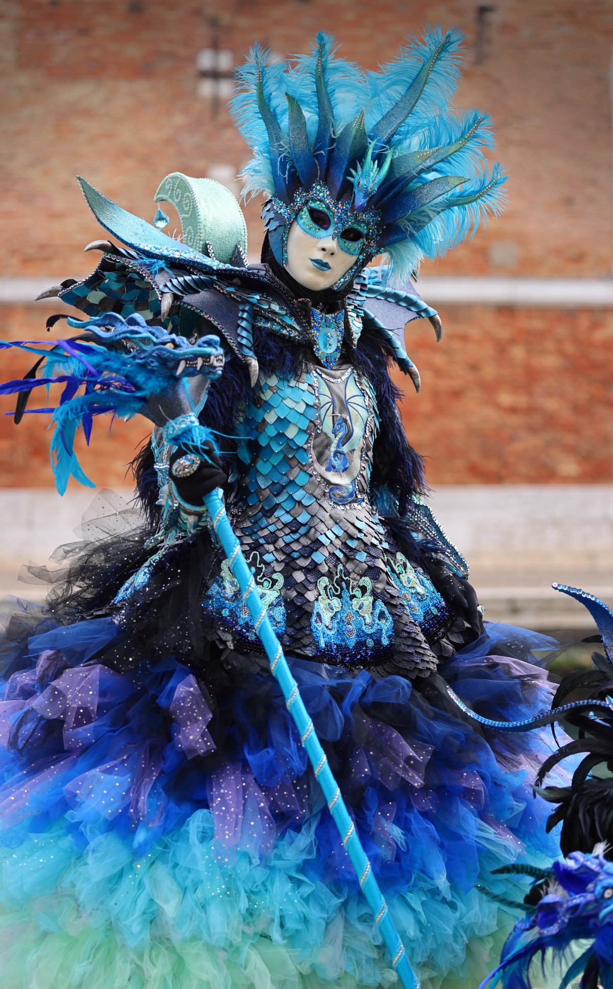 Arsenale - Blue cyan mask