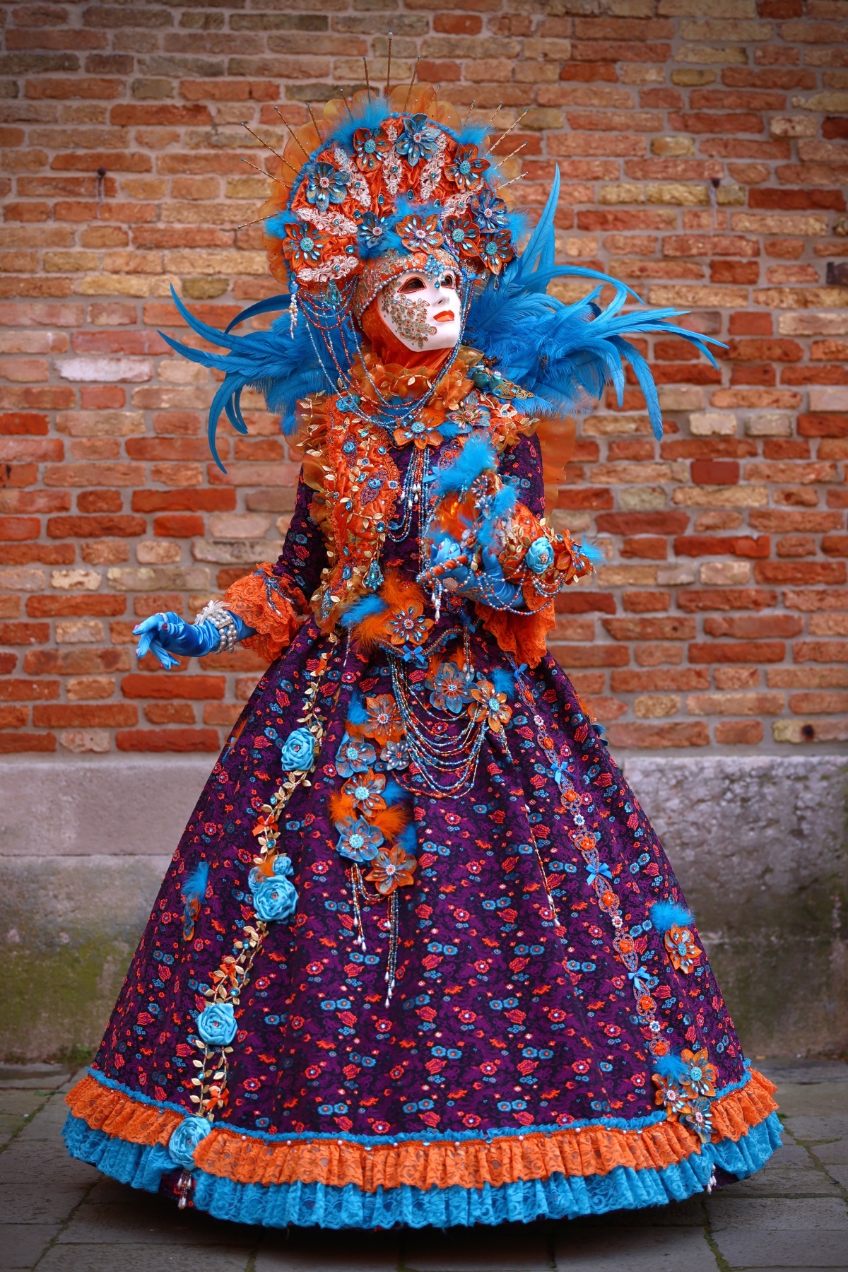 Arsenale - Orange blue mask