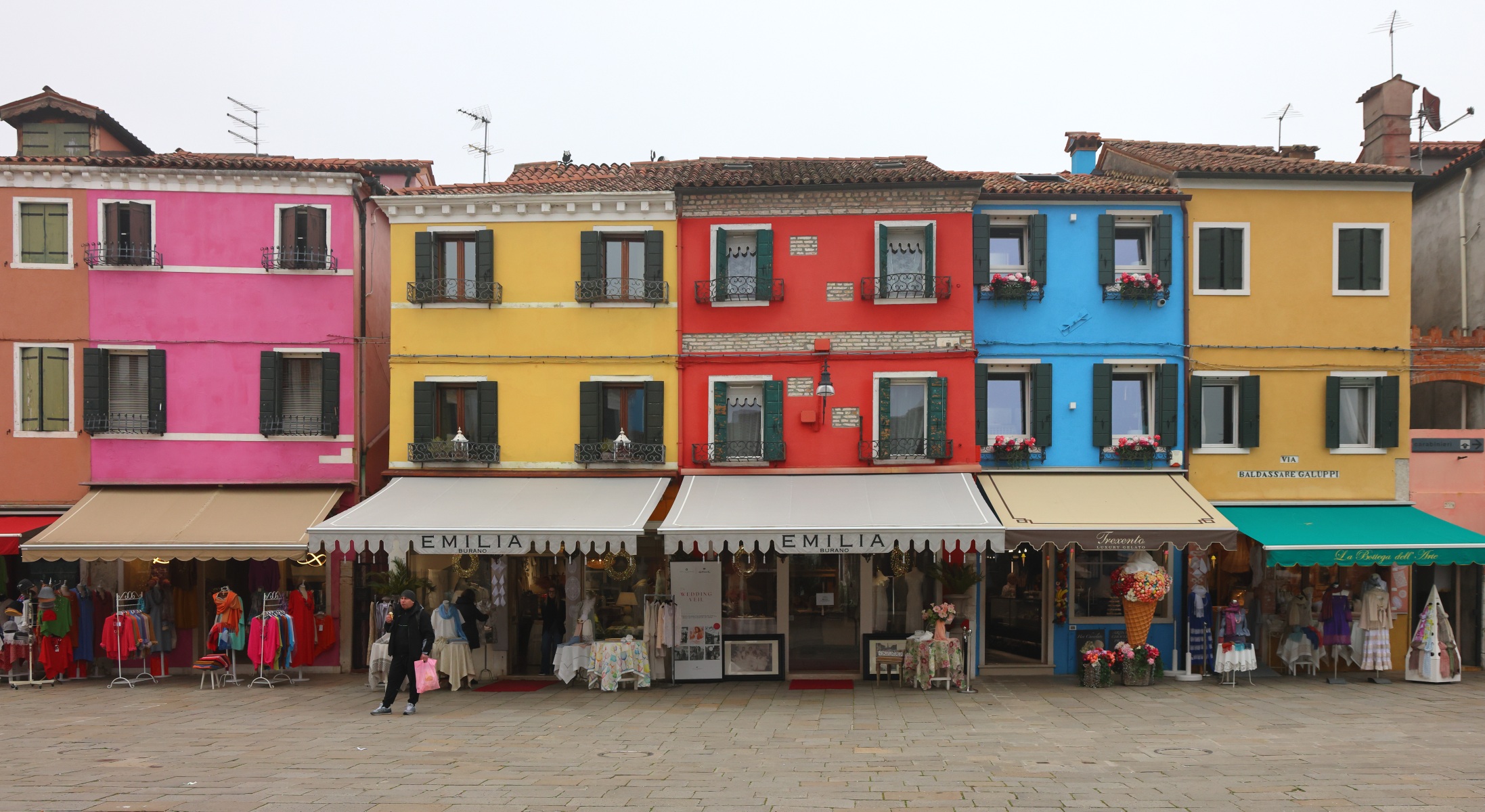 Burano - Colorful houses