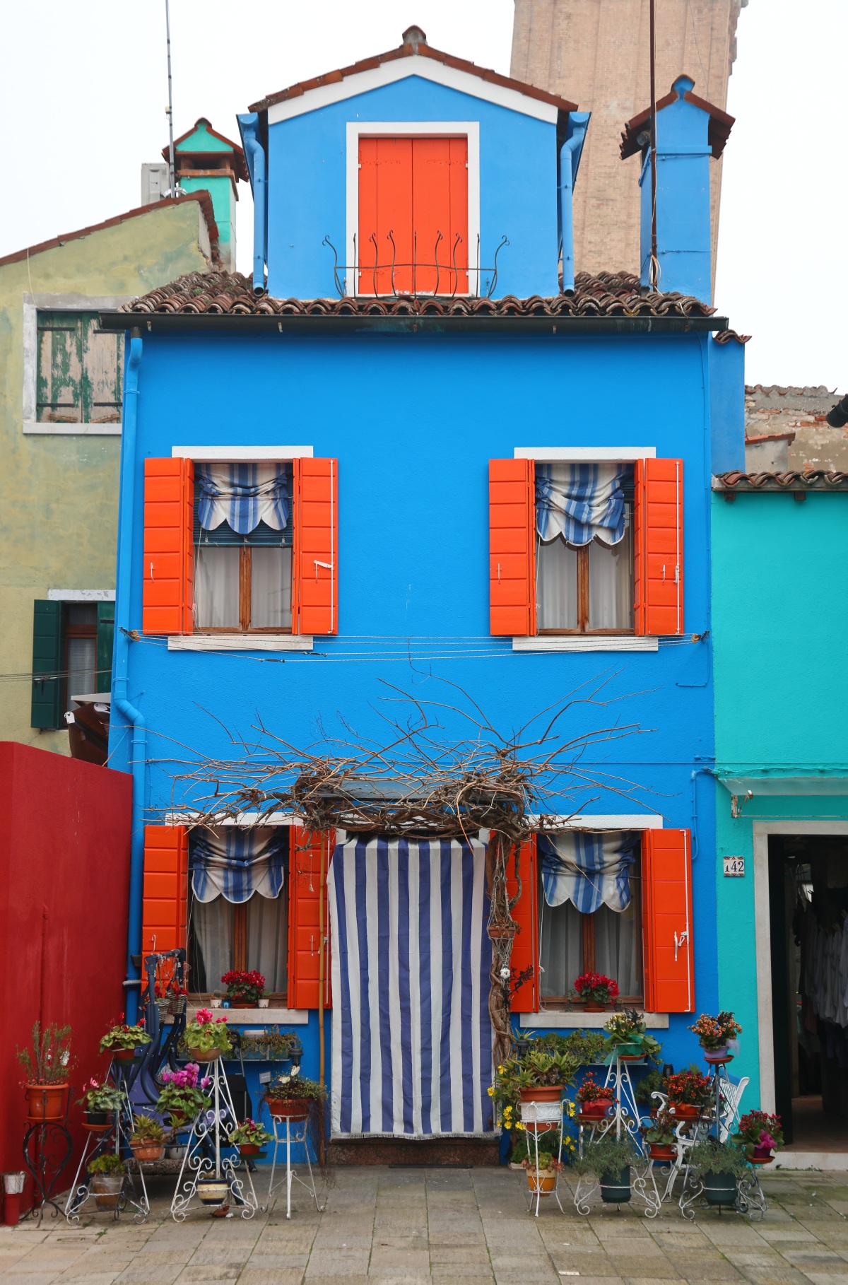 Burano - Blue house