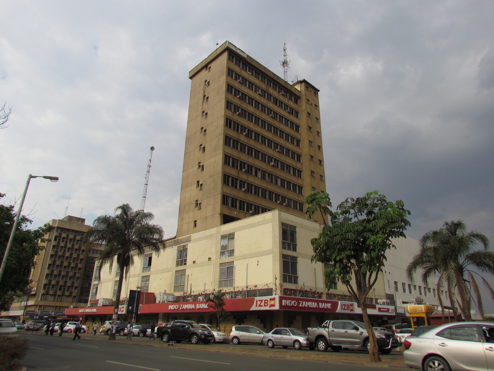 Lusaka - Indo-Zambia Bank building