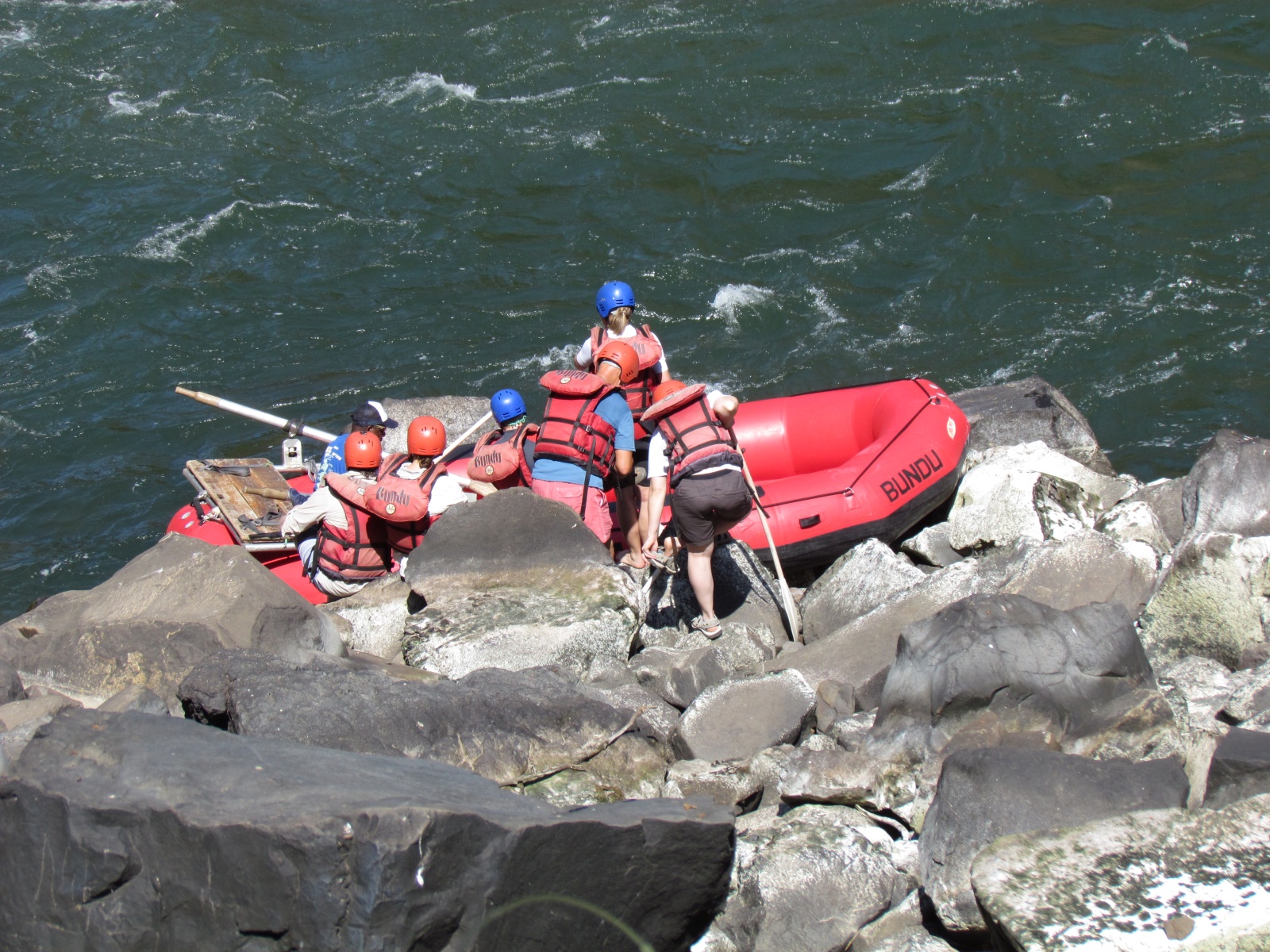 Victoria Falls - Rafting