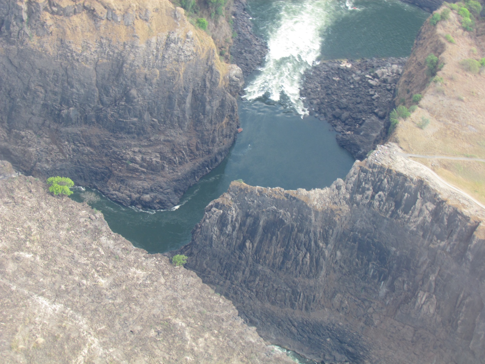 Victoria Falls - From helicopter