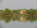 Kafue national park - Huts by Kafue river