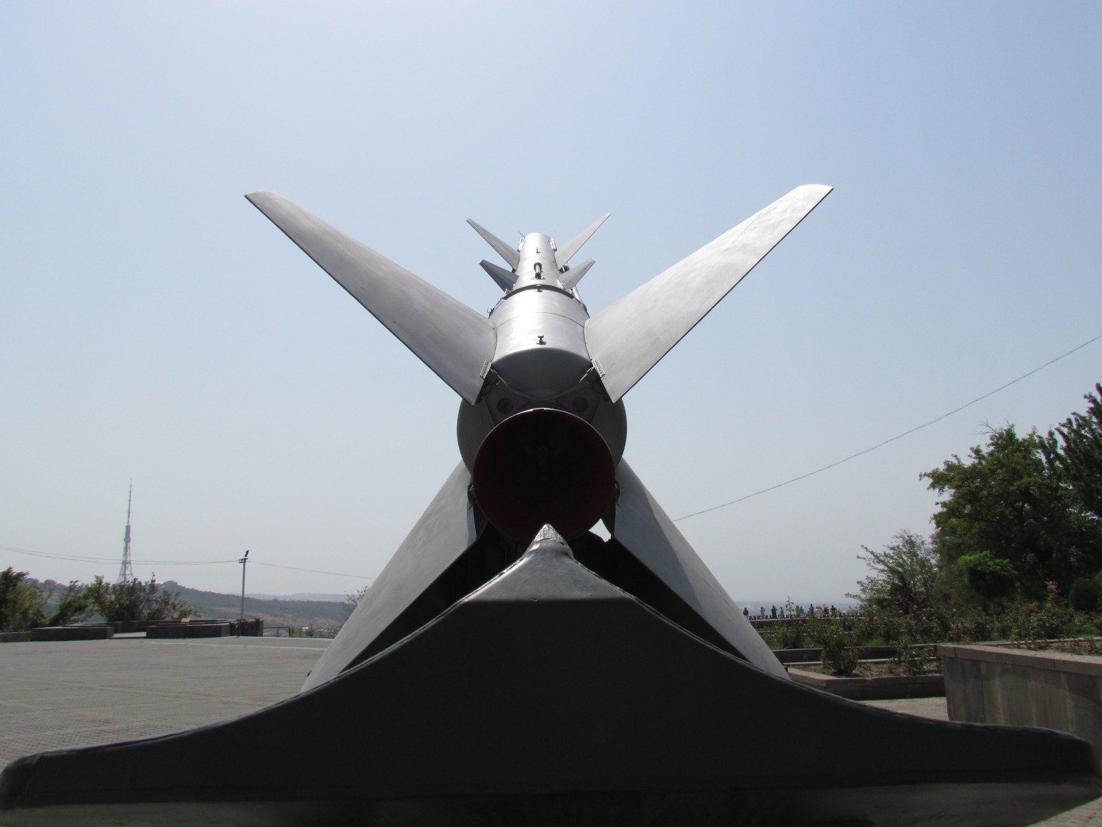 Yerevan - Mother Armenia museum - Missile