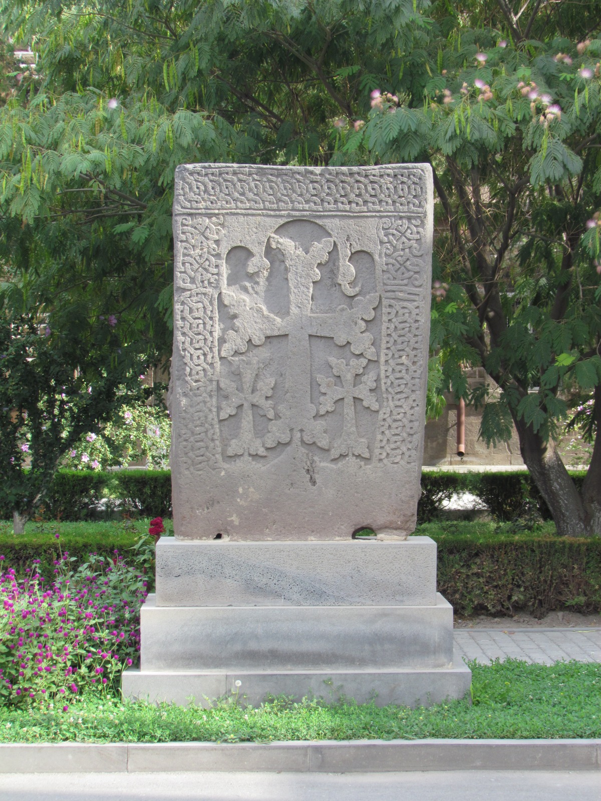 Etchmiadzin - Cross-stone