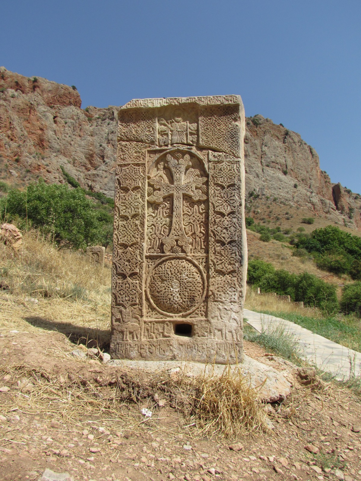 Noravank monastery - Cross-stone