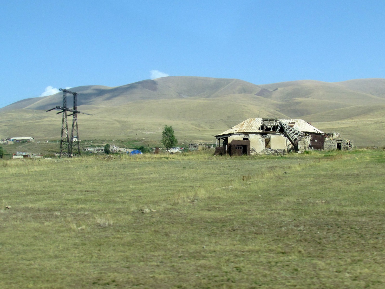 Near lake Sevan - Destroyed house