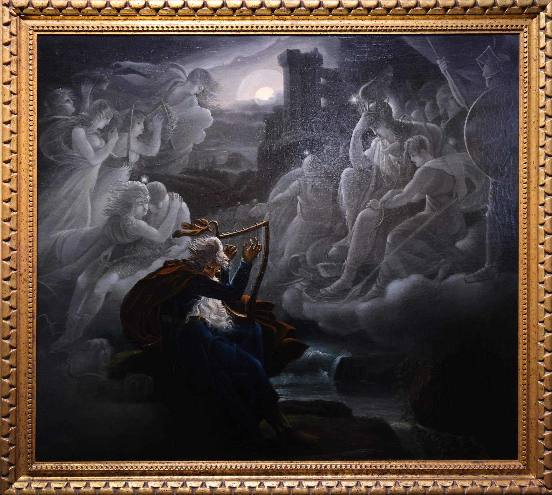 Buda Castle - Hungarian National Gallery - The Sorrows of Ossian