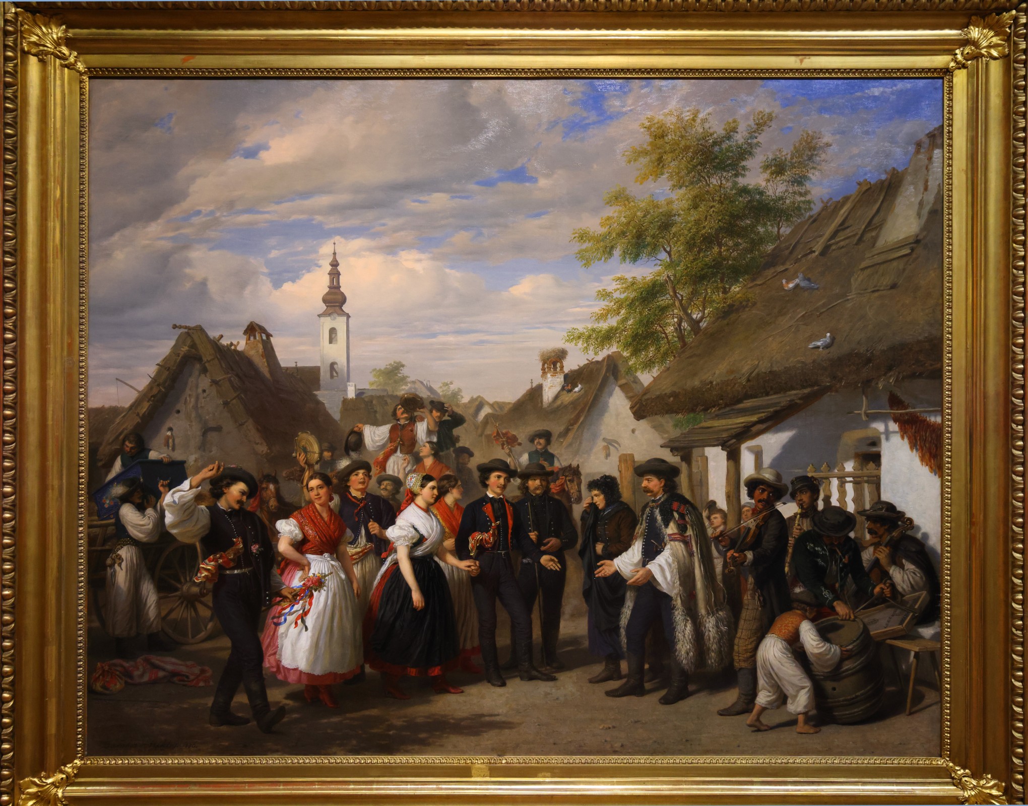 Buda Castle - Hungarian National Gallery - The Arrival of the Bride