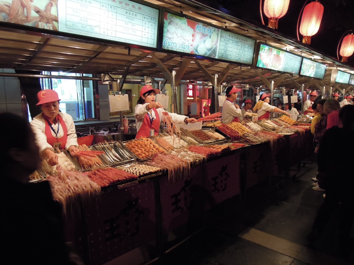 Beijing - Wangfujing night market