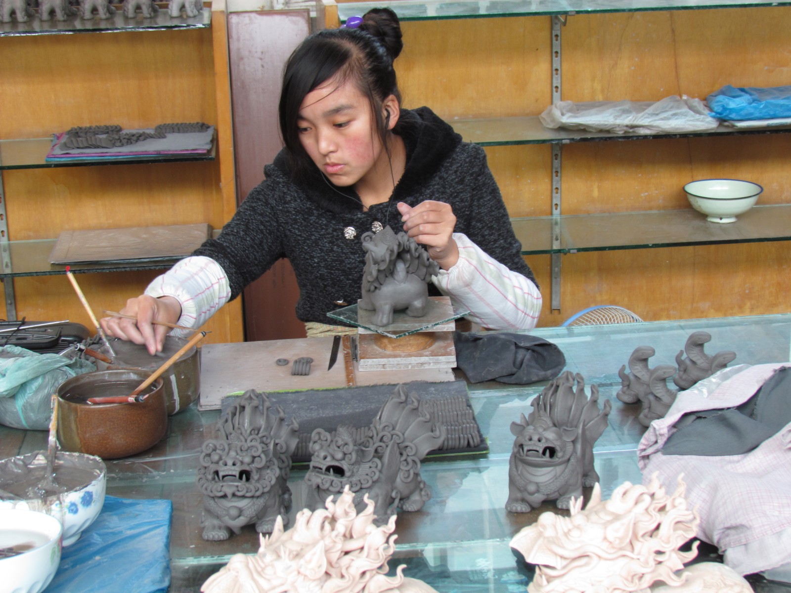 Near Xi'an - Terracota workshop