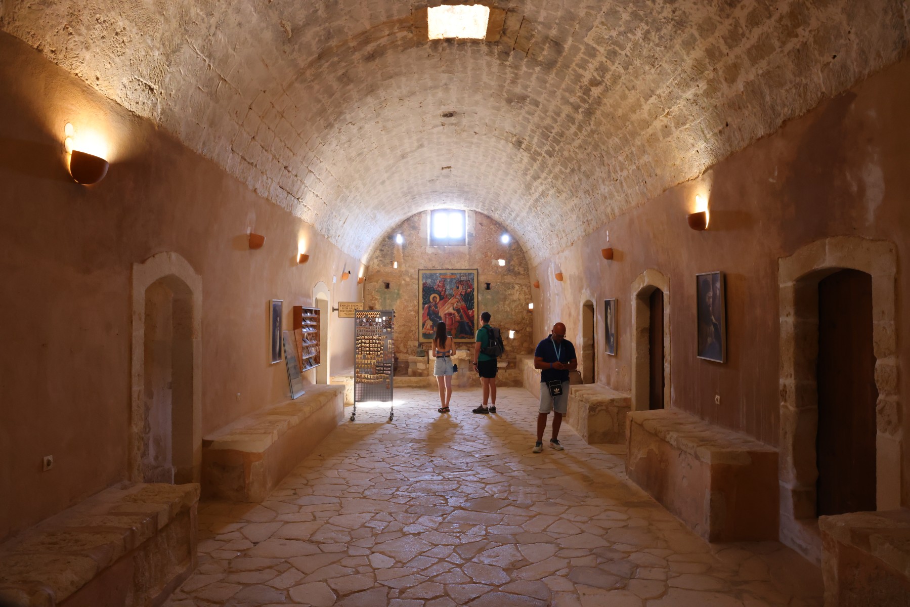 Arkadi monastery - Corridor