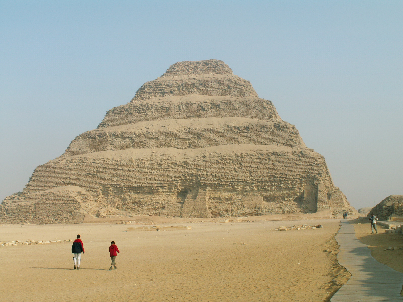 Sakkara - Pharaoh Djoser's pyramid