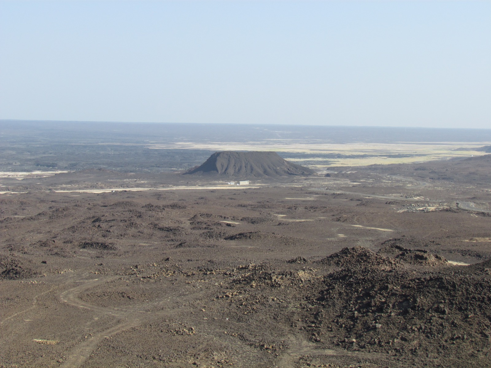 Near Afrera lake - Volcano