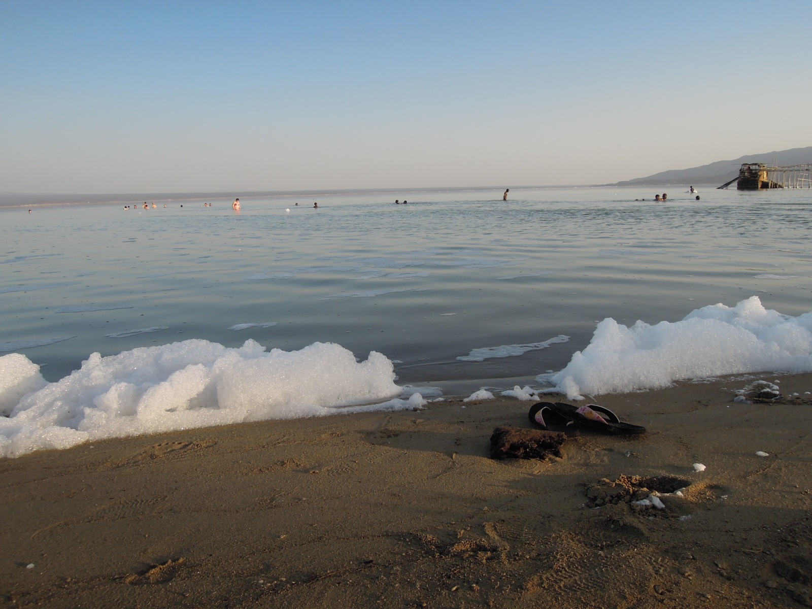 Afrera lake - Swimming