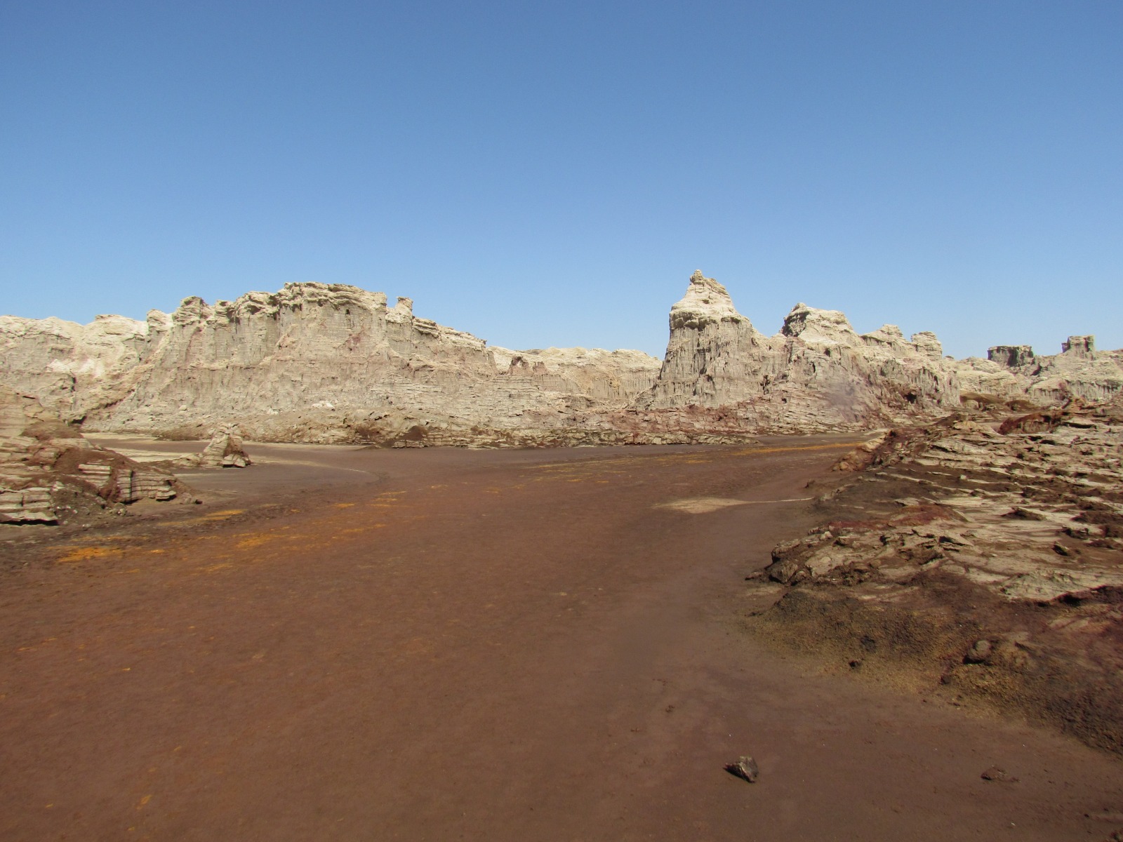 Danakil depression - Dallol - Salt hills