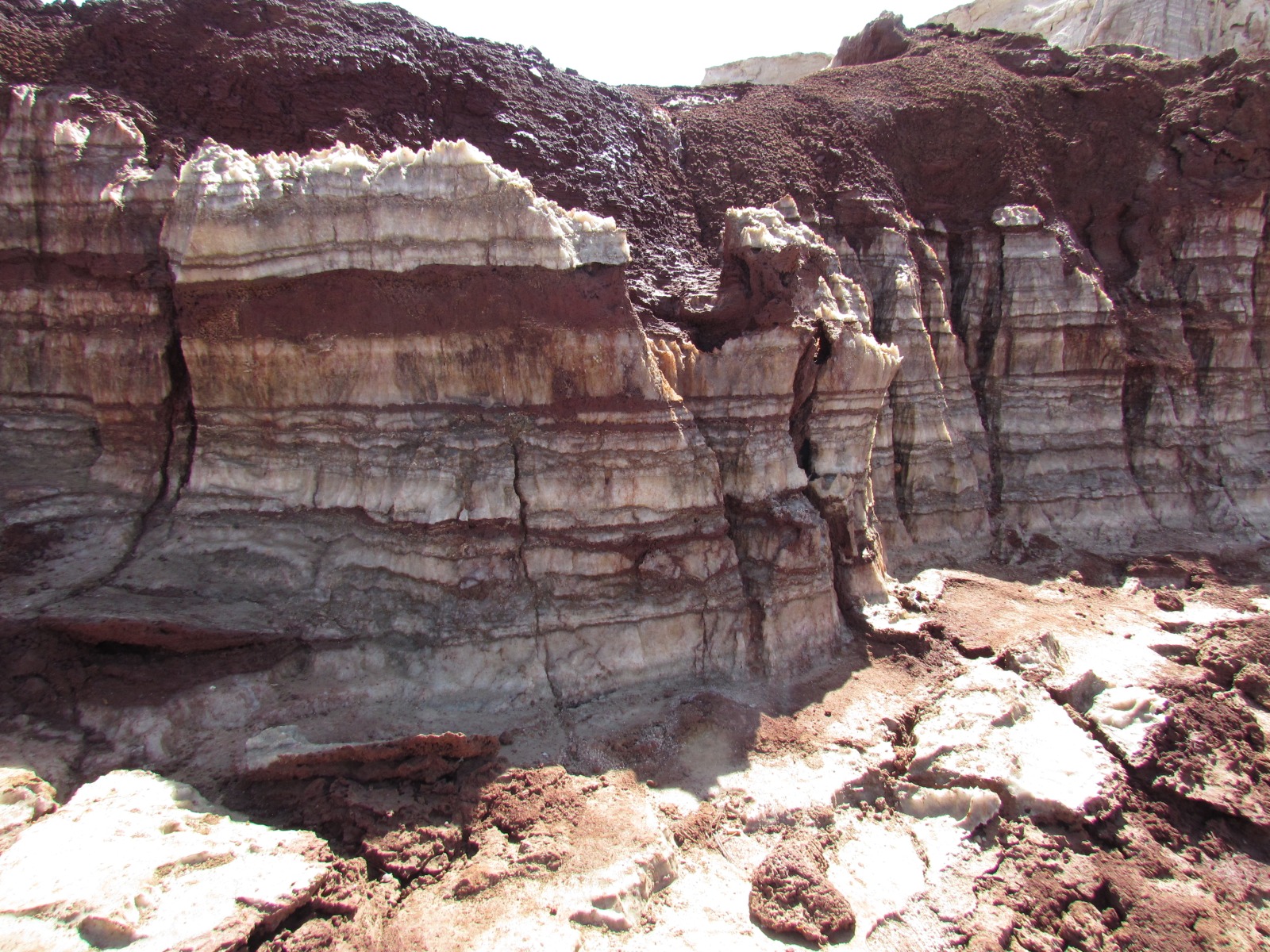 Danakil depression - Dallol - Salt hills
