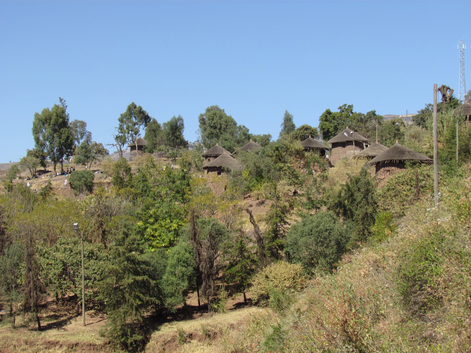 Lalibela - Pilgrim houses