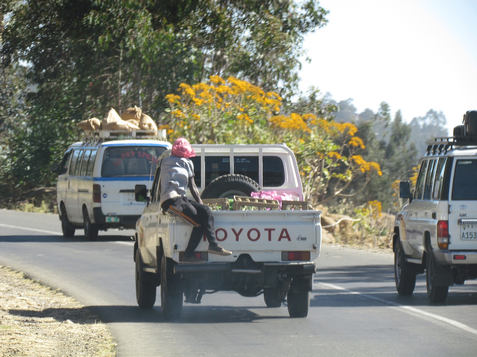 Near Gonder - Dangerous driving