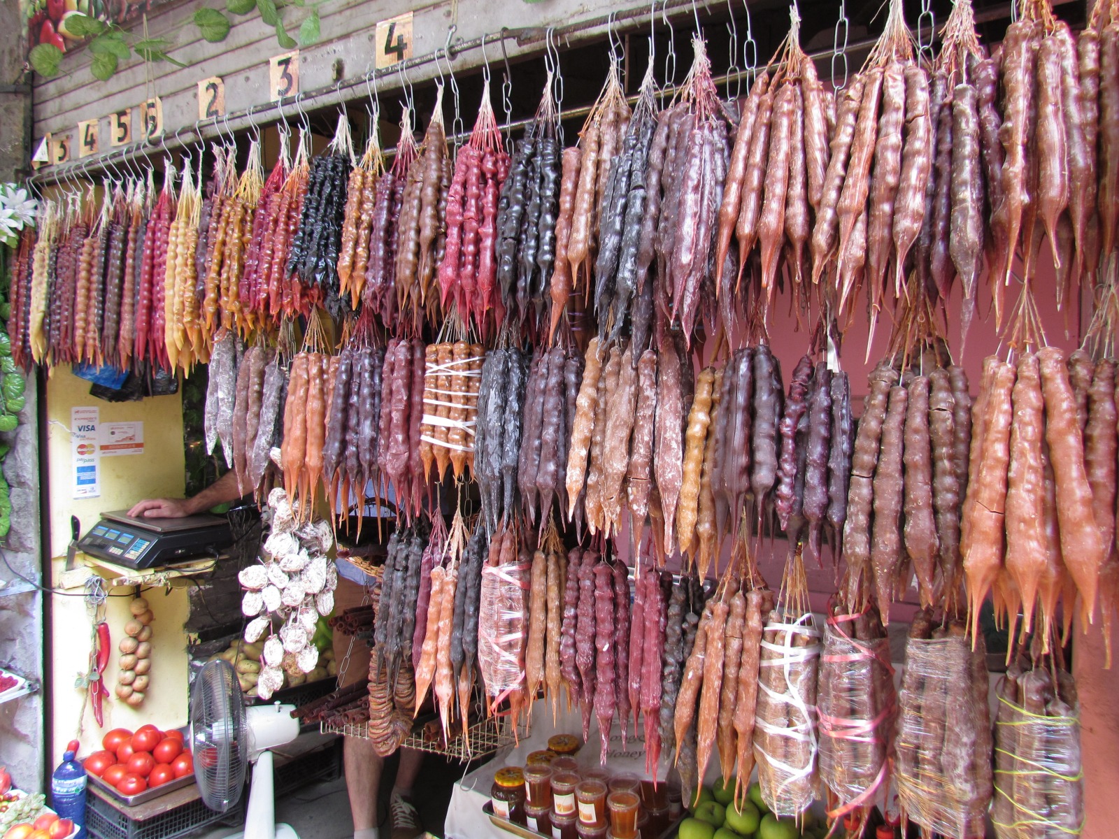 Tbilisi - Churchkhela sweets