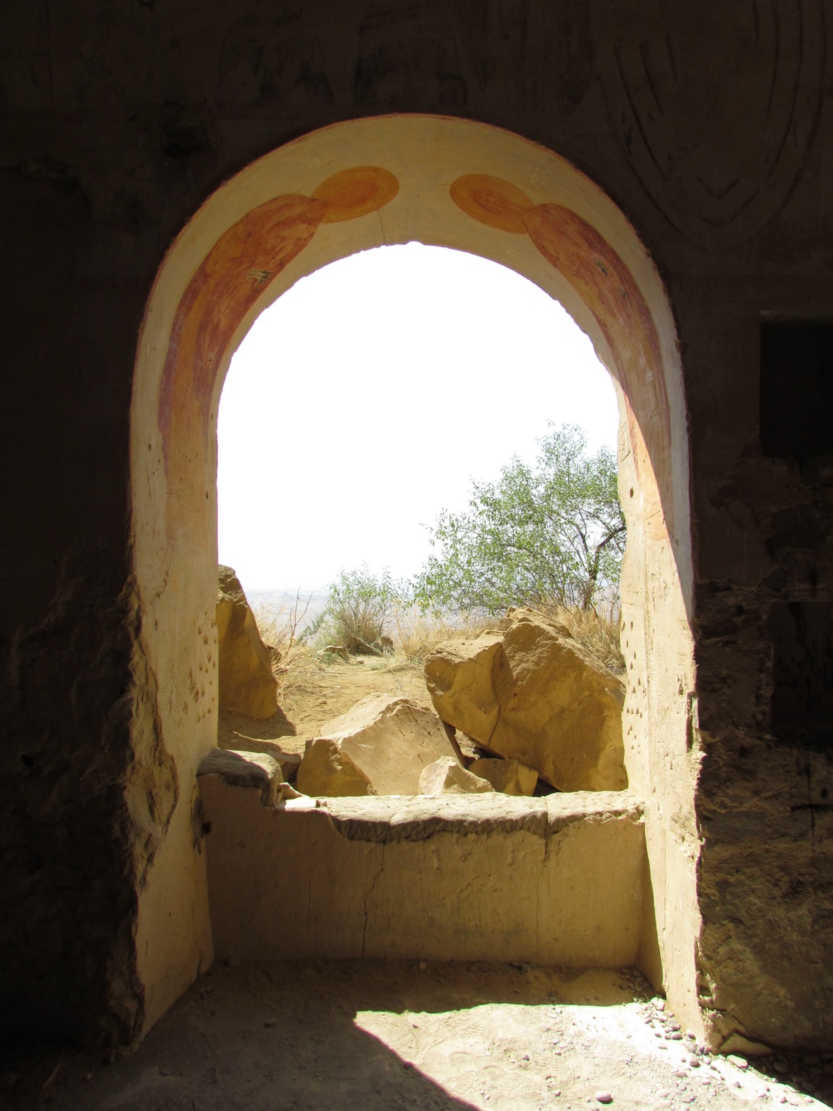 Udabno monastery - Troglodyte church