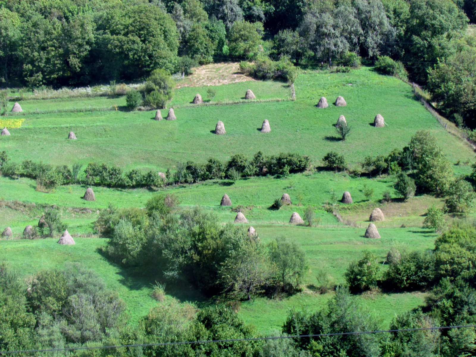 Aragvi river canyon - Haystacks