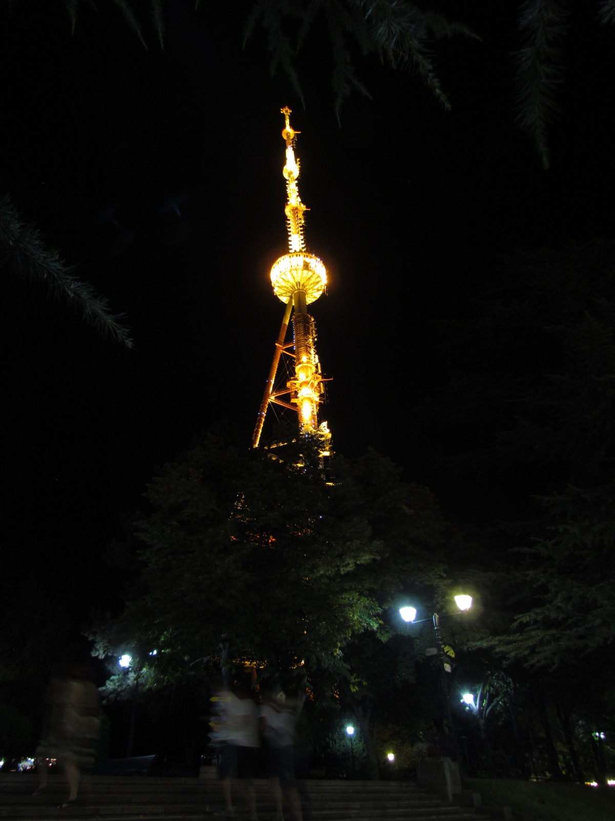 Tbilisi - Mtatsminda park - TV tower